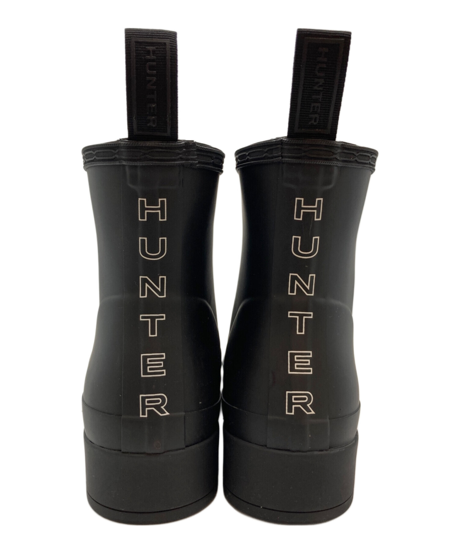 中古・古着通販】HUNTER (ハンター) レインブーツ ブラック サイズ