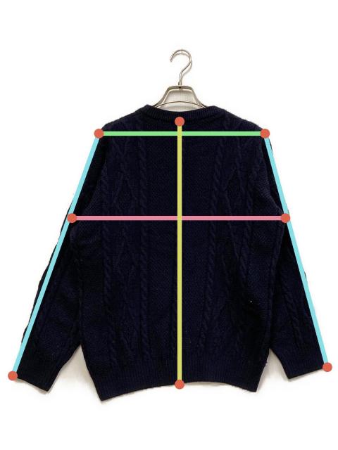 中古・古着通販】Burberry's (バーバリーズ) ロゴニット ネイビー