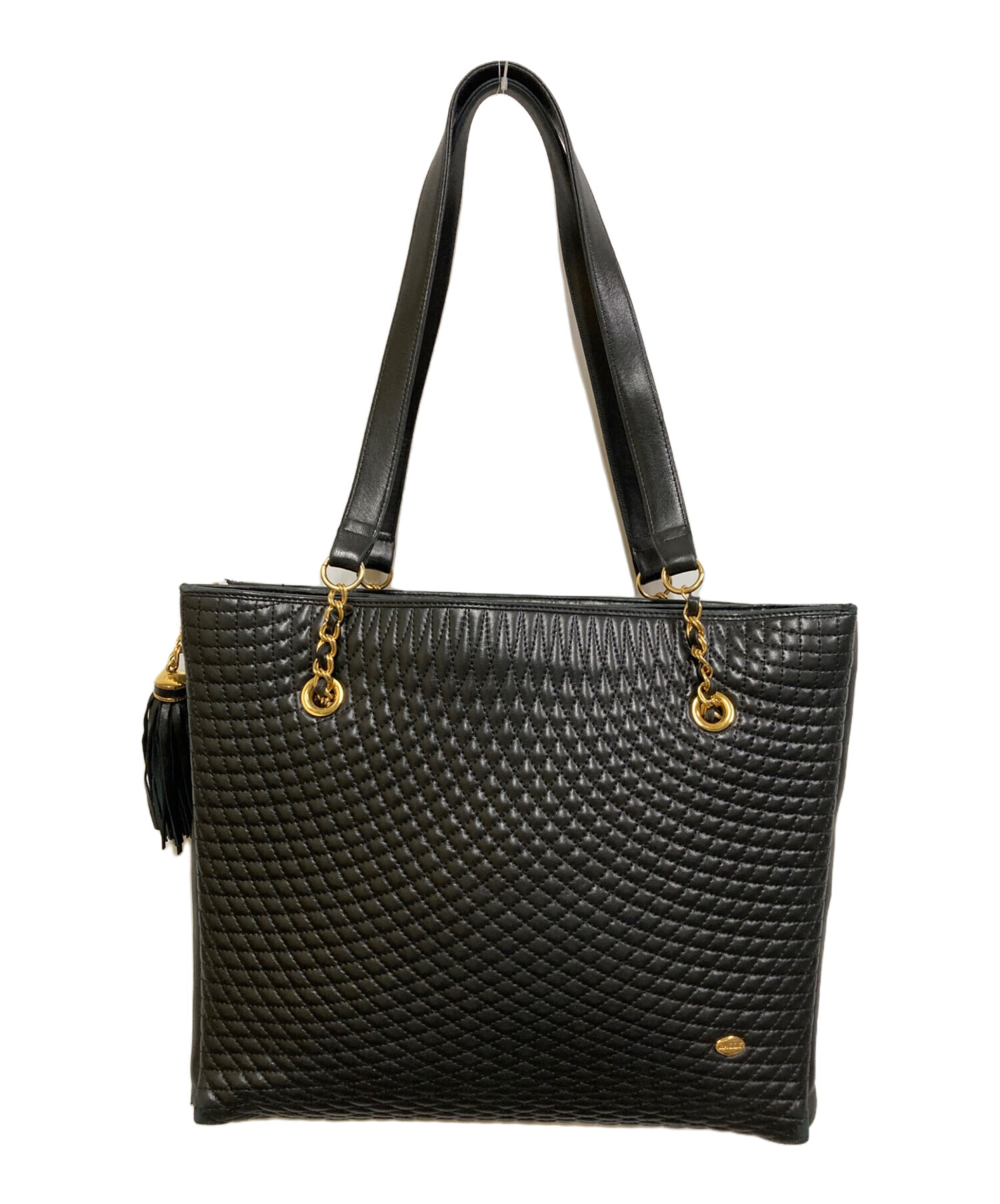中古・古着通販】BALLY (バリー) トートバッグ ブラック サイズ:表記 