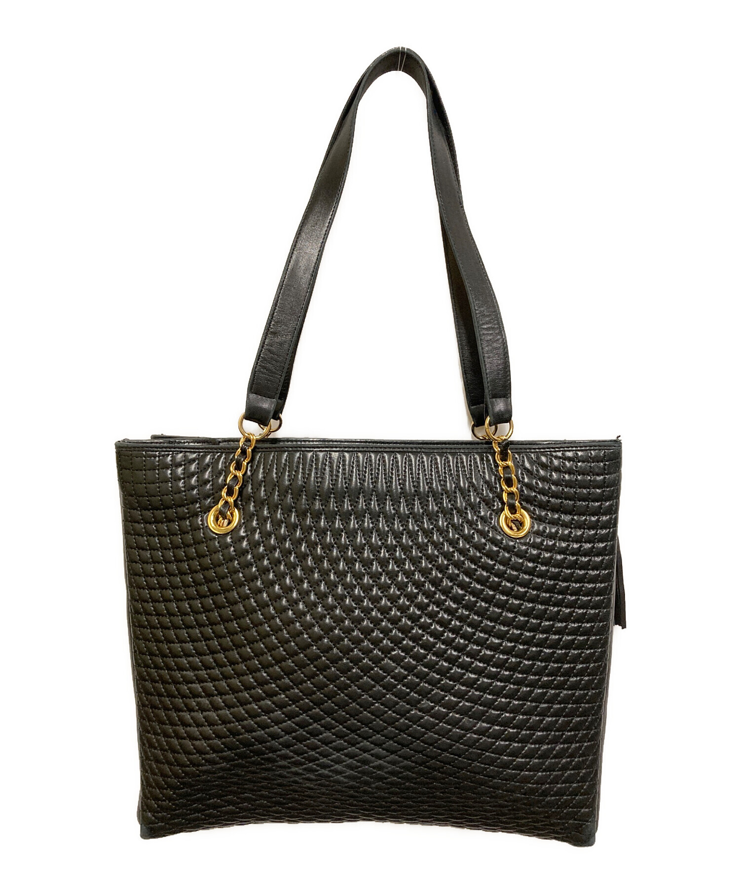 中古・古着通販】BALLY (バリー) トートバッグ ブラック サイズ:表記 