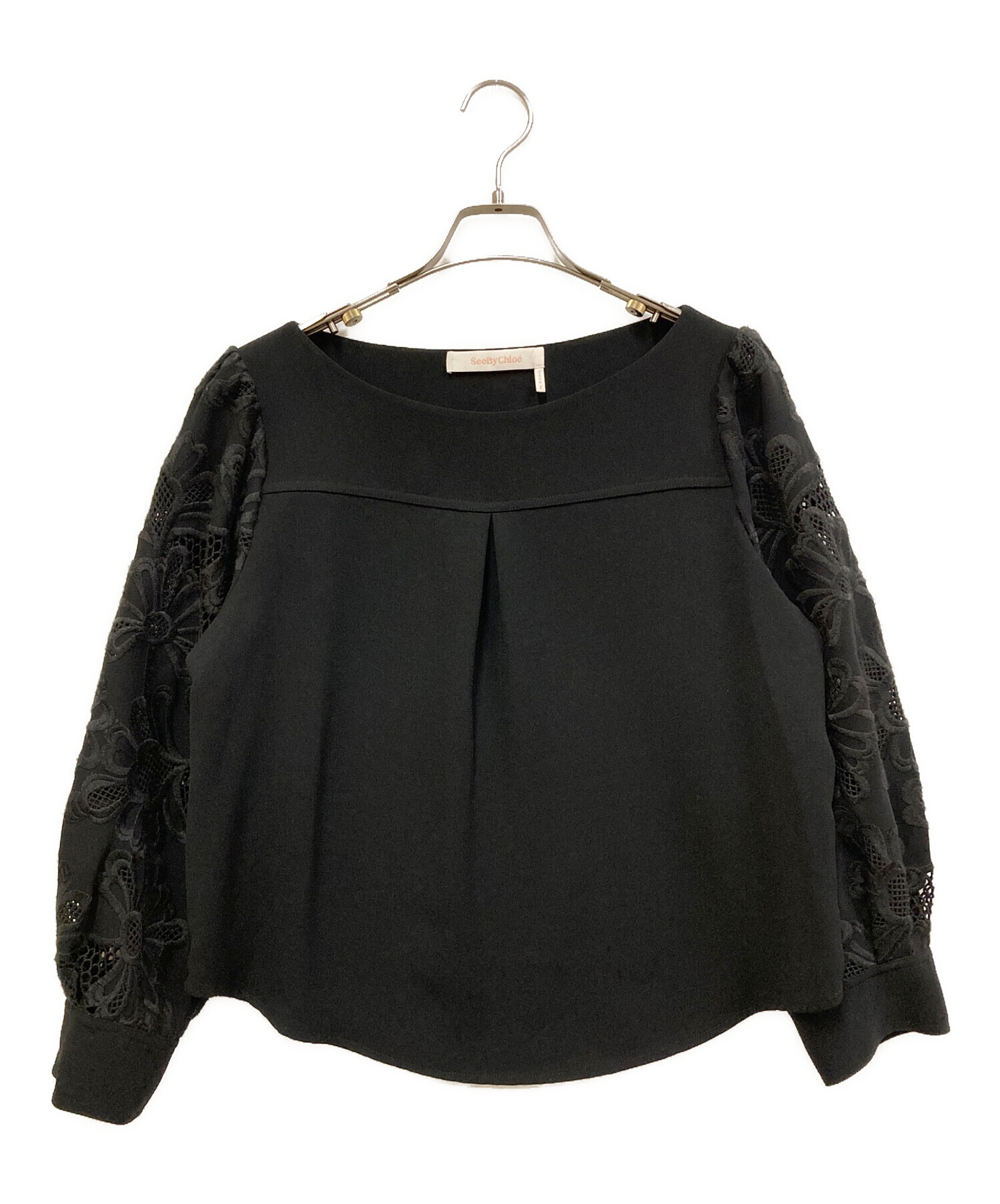 中古・古着通販】SEE BY CHLOE (シーバイクロエ) ブラウス ブラック 