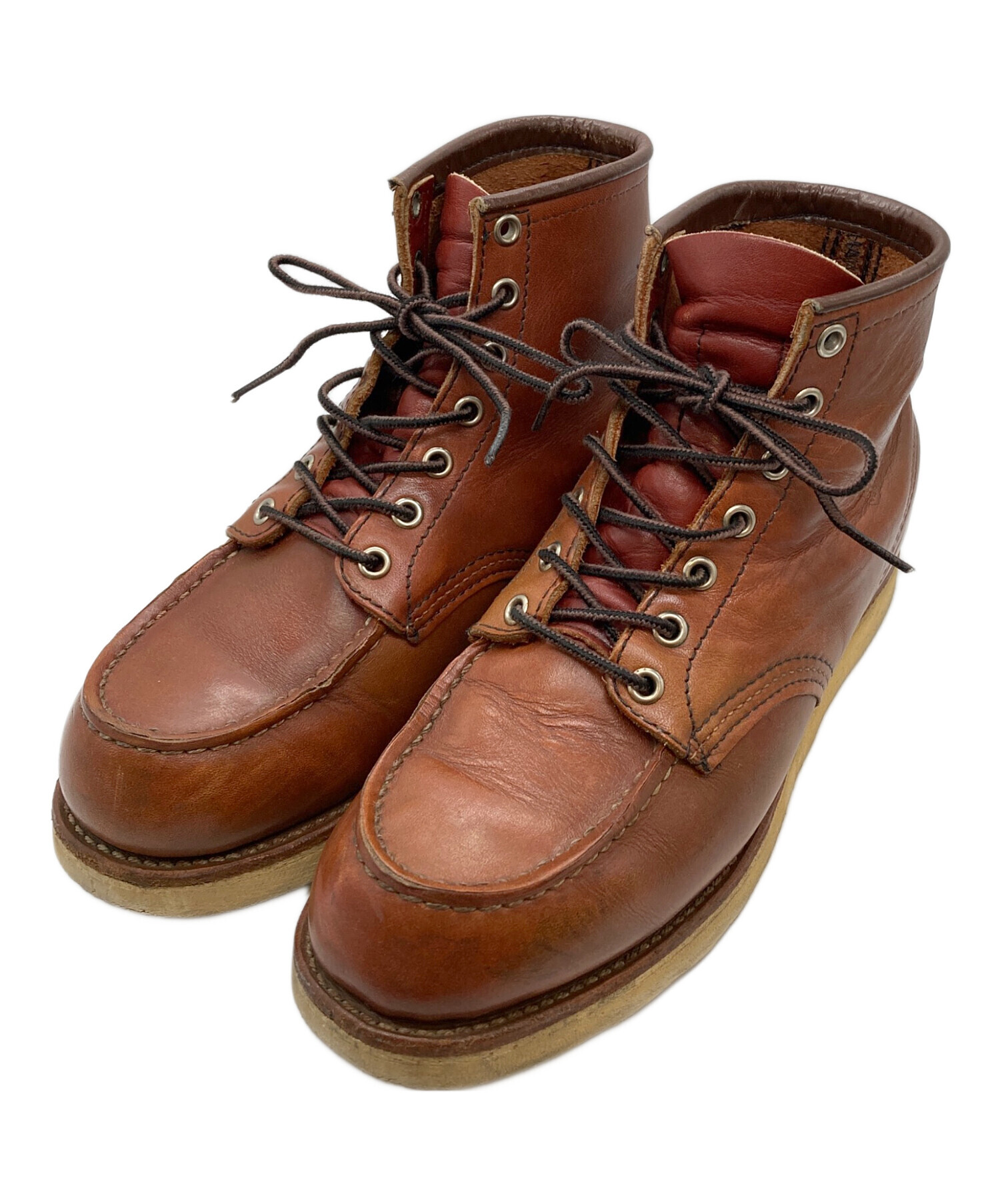 中古・古着通販】RED WING (レッドウィング) モックトゥ ワークブーツ 