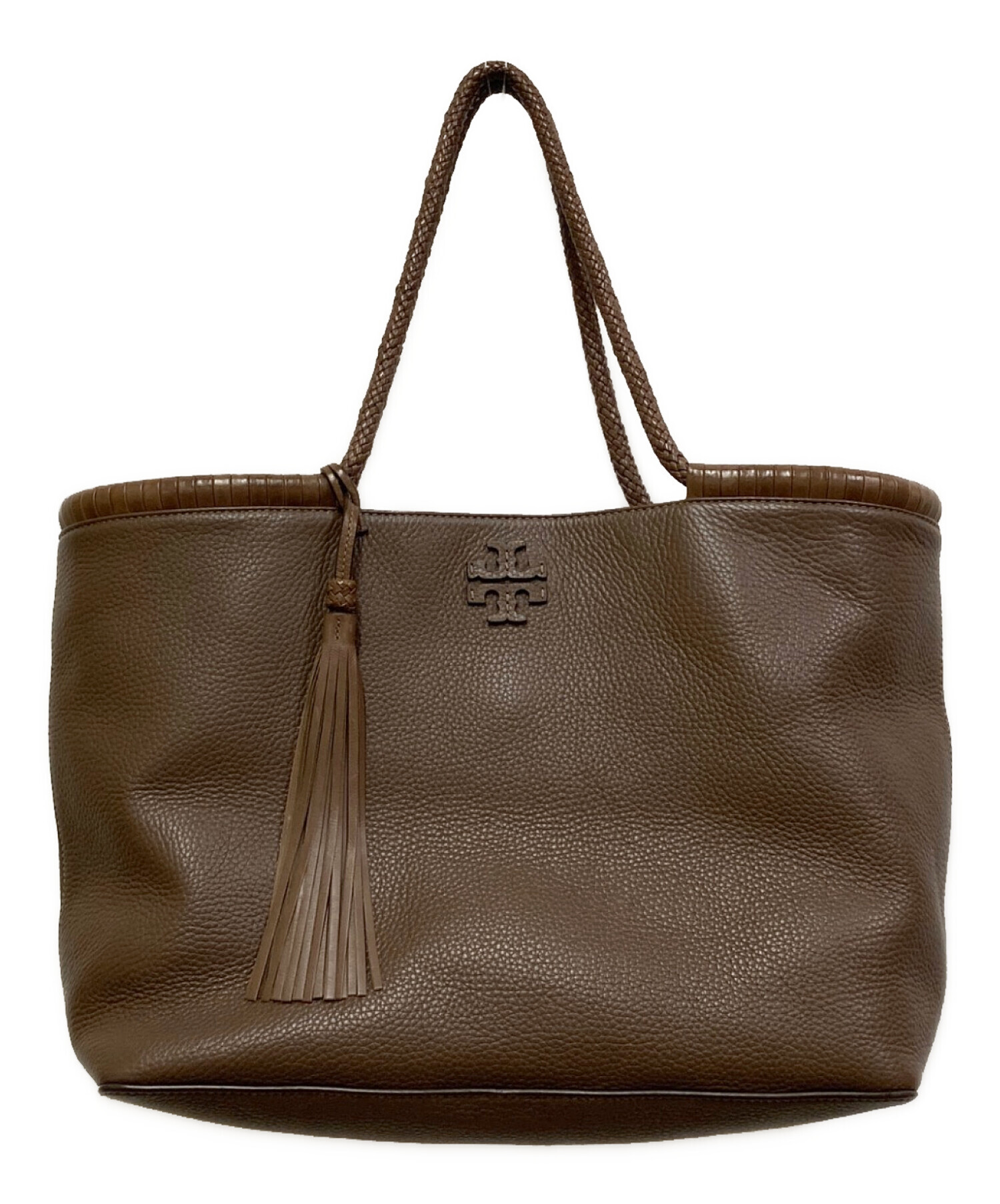 中古・古着通販】TORY BURCH (トリーバーチ) レザートートバッグ 