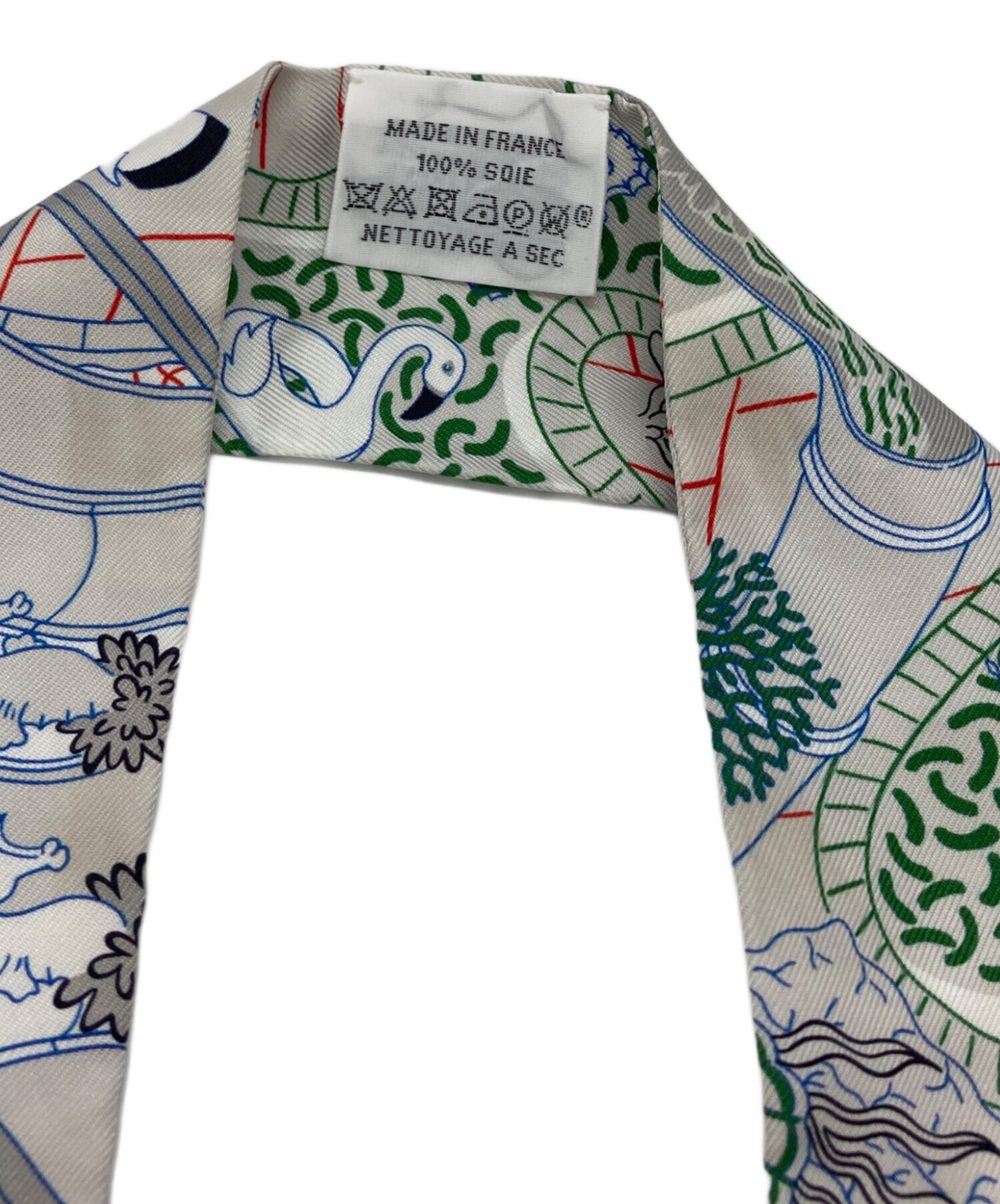 中古・古着通販】HERMES (エルメス) ツィリー splash park in/gris