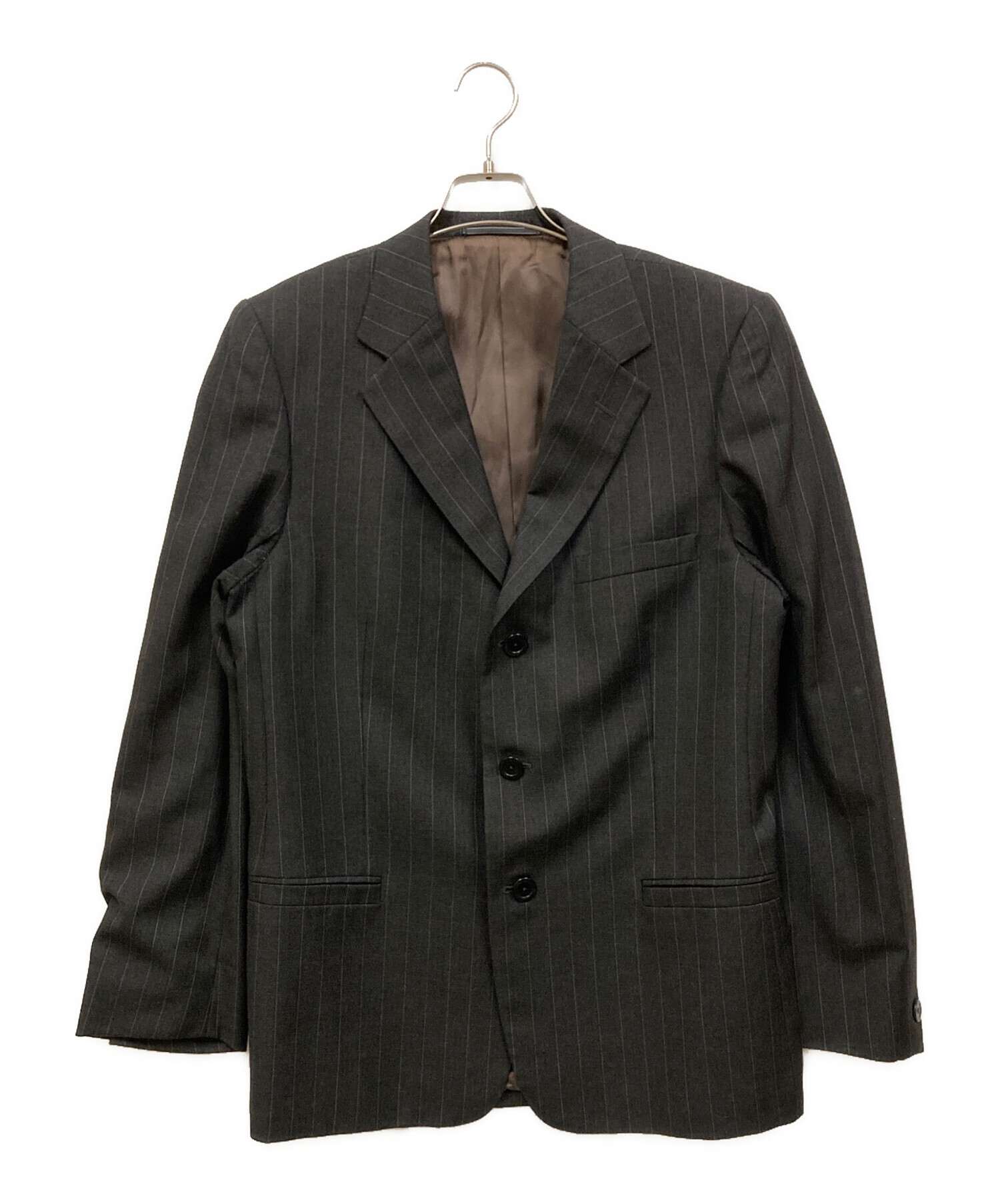 最高級 ヴェルサーチ CLASSIC V2 セットアップ スーツ BLACK 46 Y05 中古・古着通販VERSACE CLASSIC (ヴェルサーチクラシック) ダブル