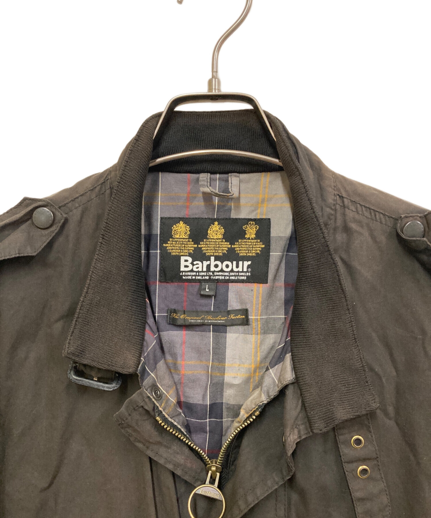 中古・古着通販】Barbour (バブアー) A64 FLYWEIGHT WAX FLYER Jacket