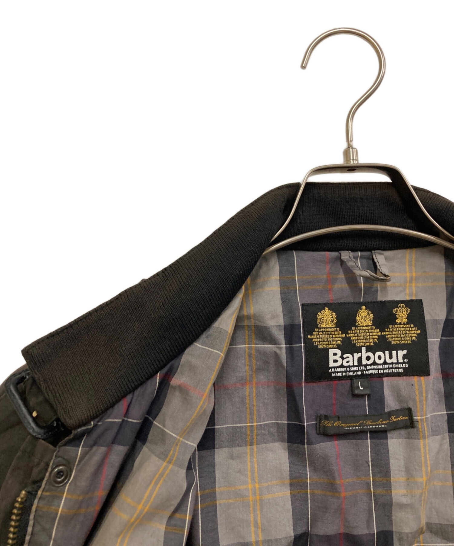 中古・古着通販】Barbour (バブアー) A64 FLYWEIGHT WAX FLYER Jacket