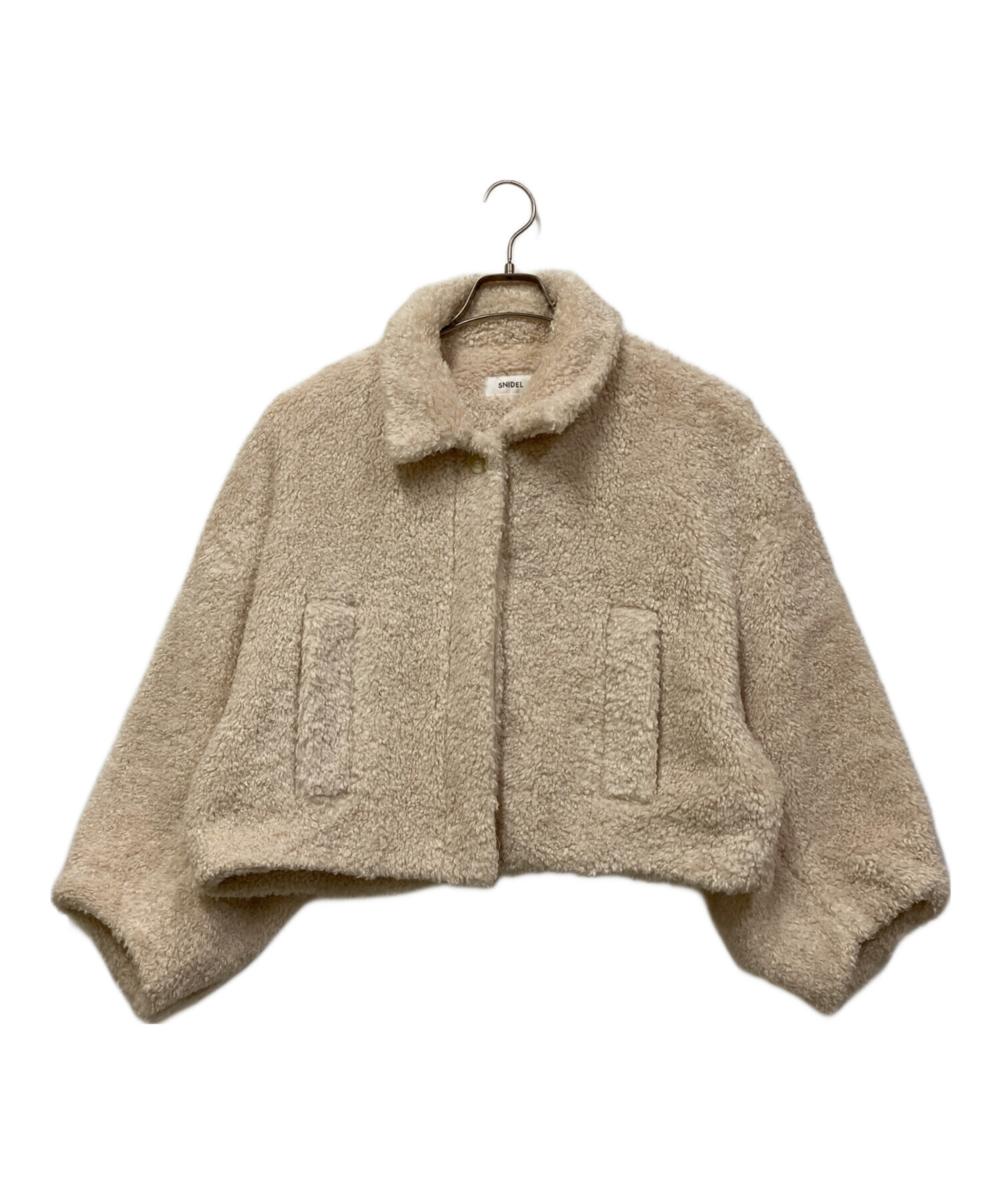 中古・古着通販】Snidel (スナイデル) Sustainaボアショートコート 
