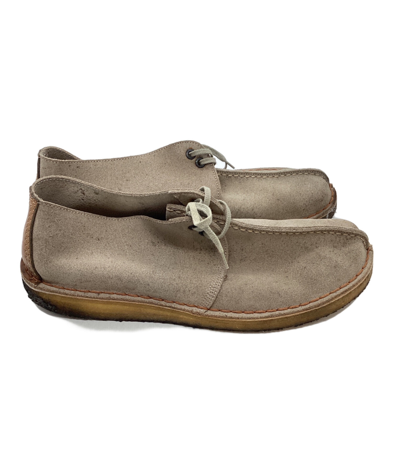 Clarks モカシン シューズ ベージュ CLARKS Wallabee/クラークス