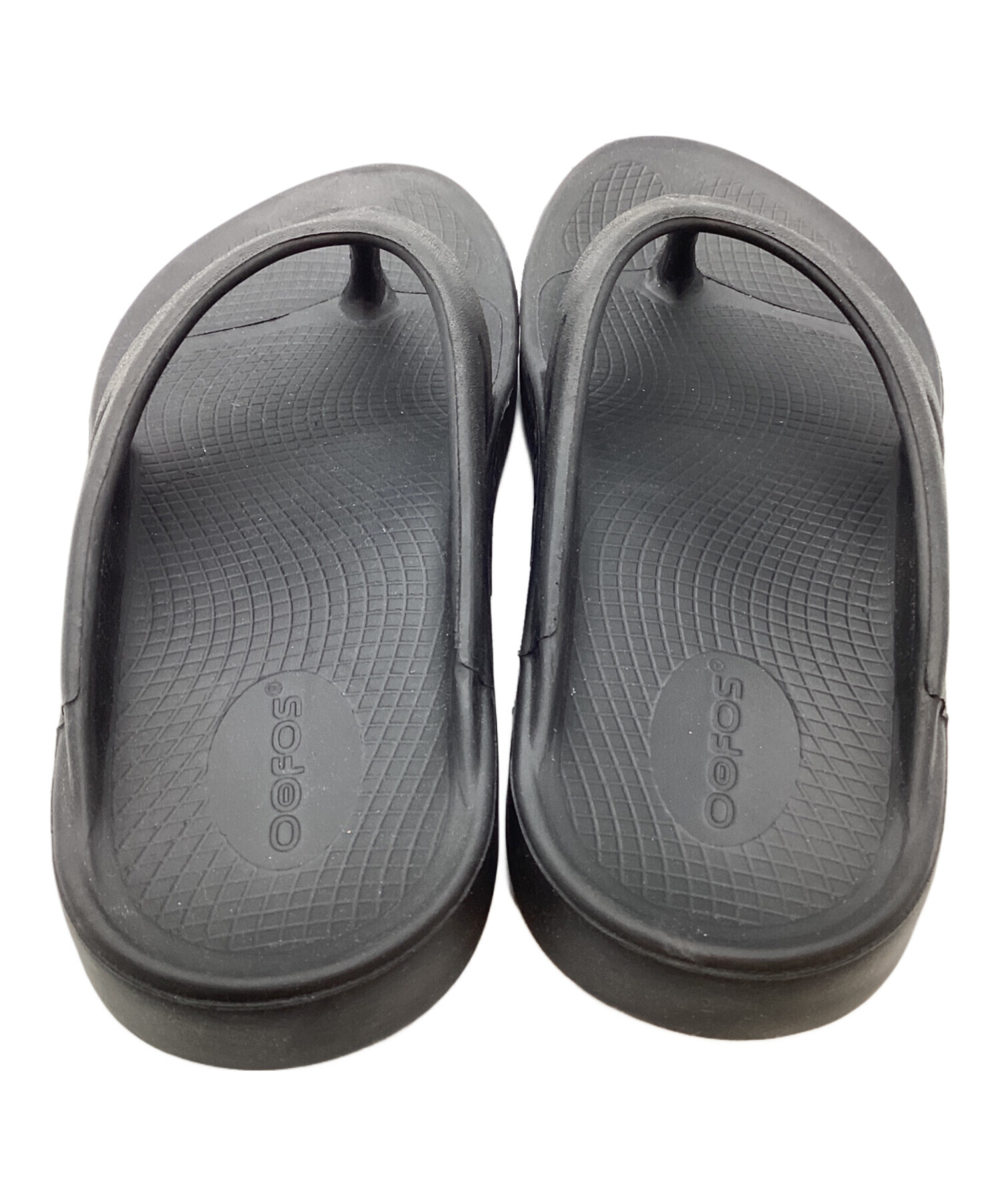 中古・古着通販】OOFOS (ウーフォス) リカバリーサンダル ブラック