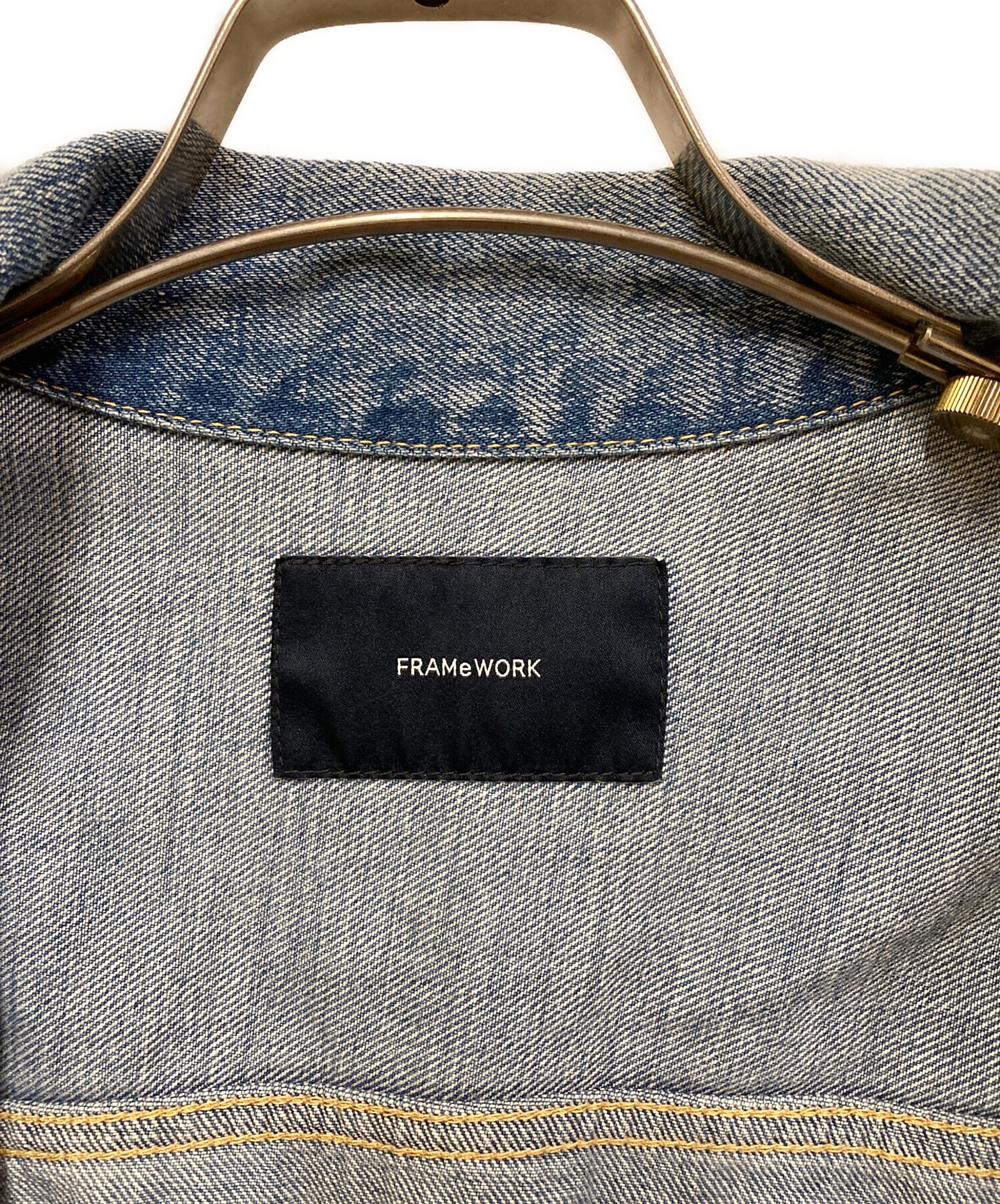 中古・古着通販】FRAMeWORK (フレームワーク) デニムジャケット ブルー