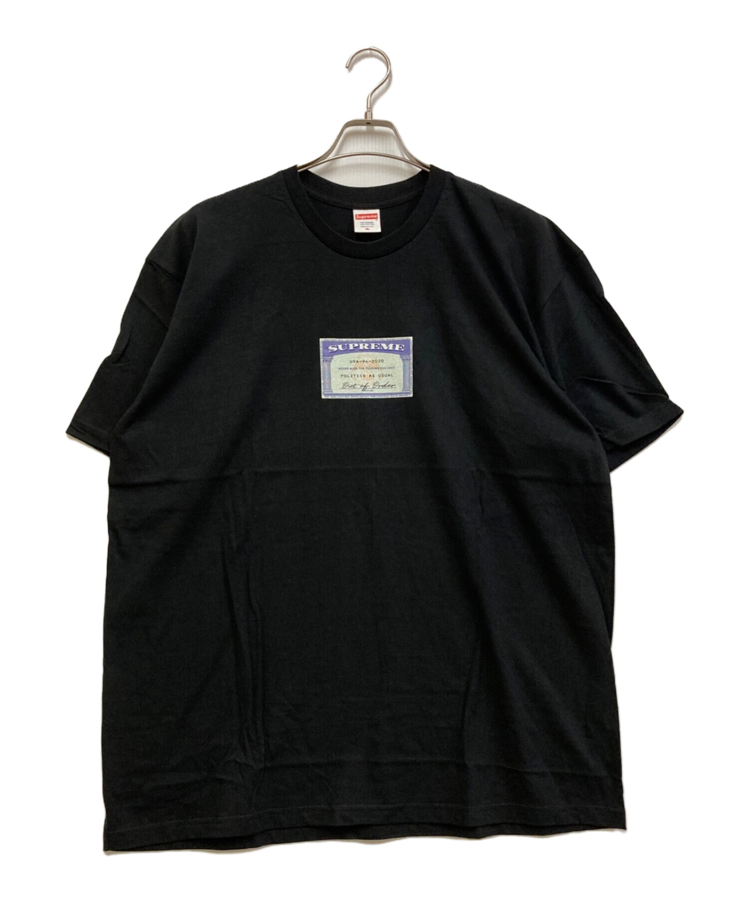黒XL】Social Tee SUPREME