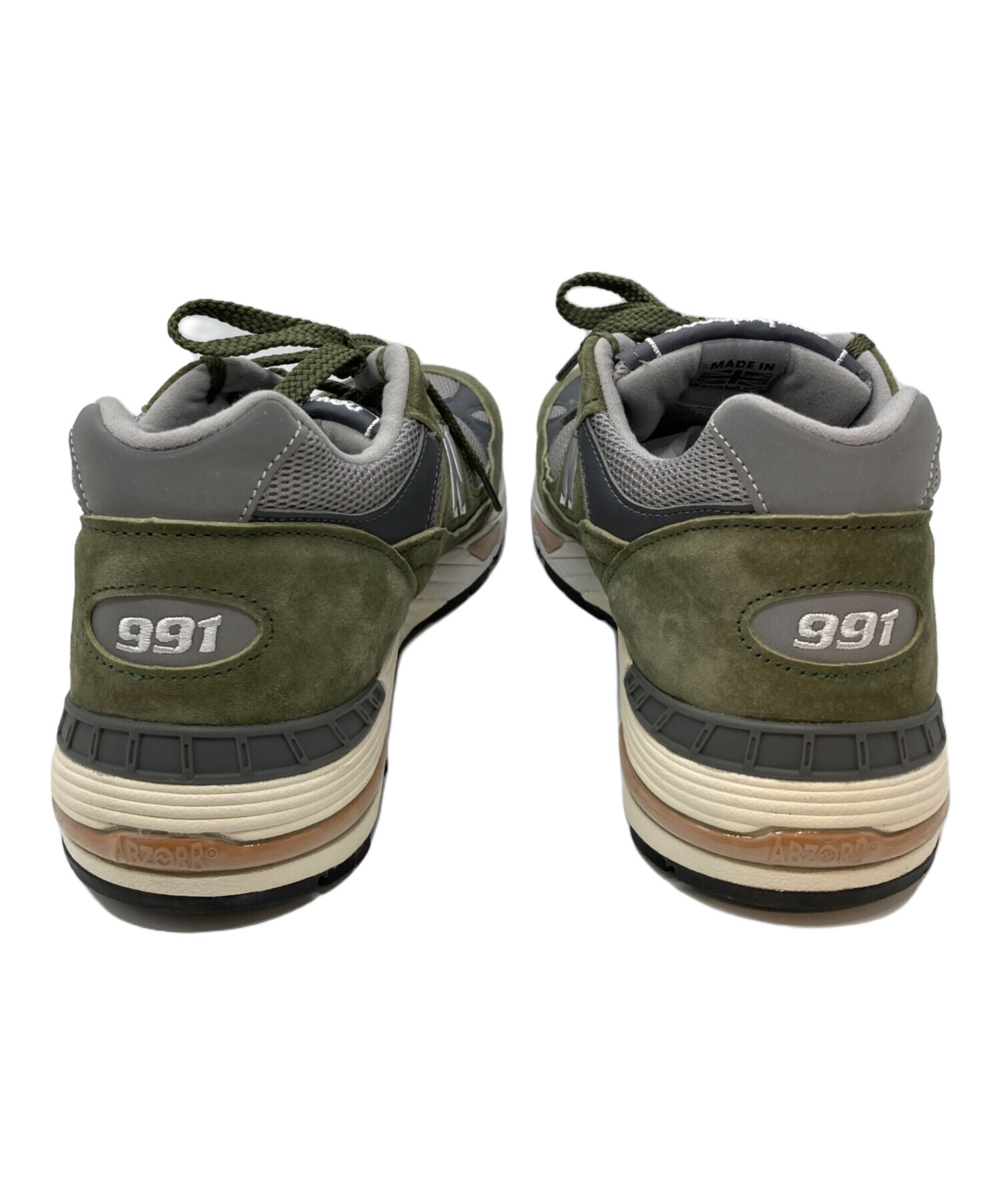 中古・古着通販】NEW BALANCE (ニューバランス) M991GGT カーキ 中古・古着通販】NEW BALANCE (ニューバランス) M991GGT カーキ
