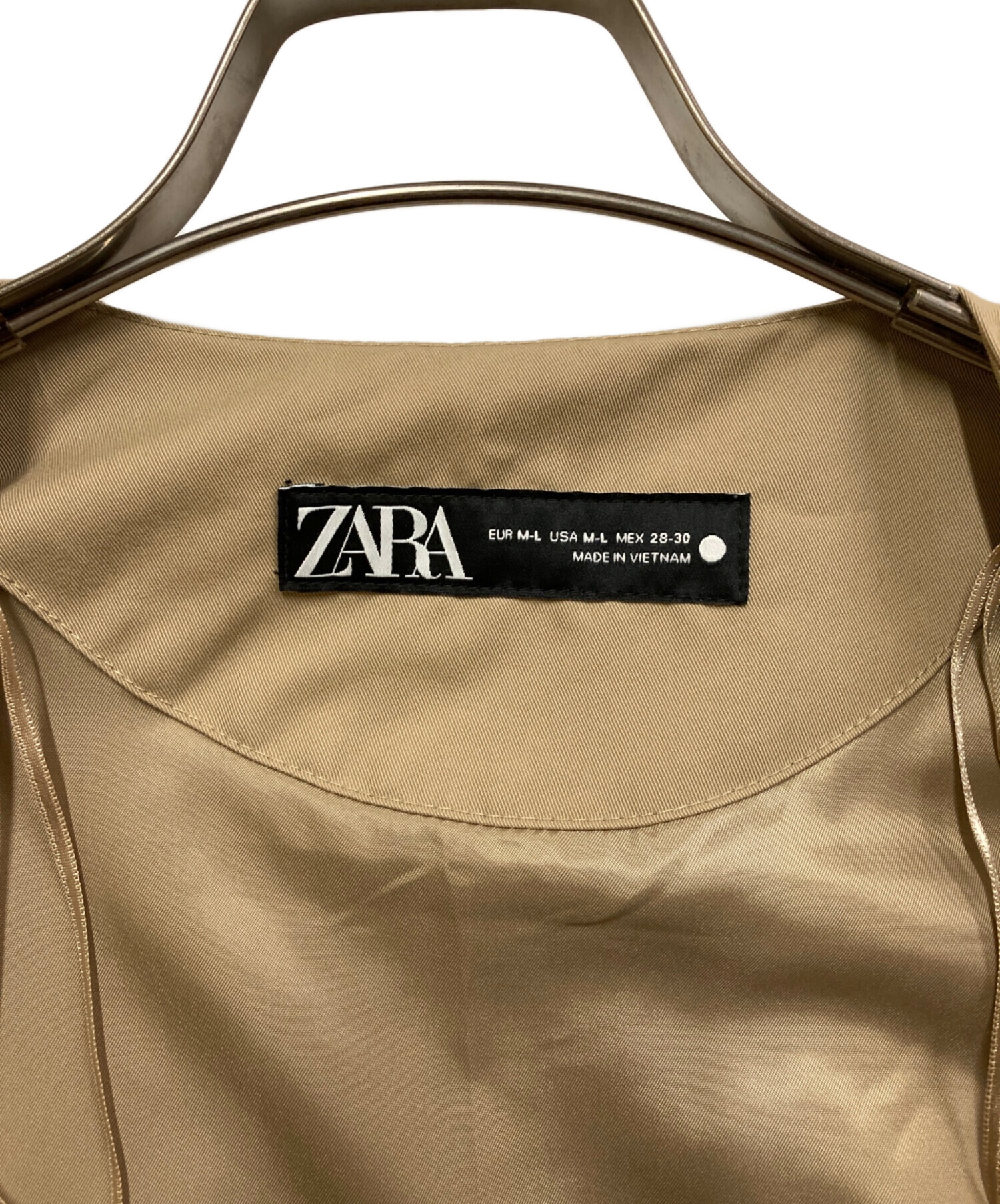 中古・古着通販】ZARA (ザラ) オーバーサイズボリュームベスト