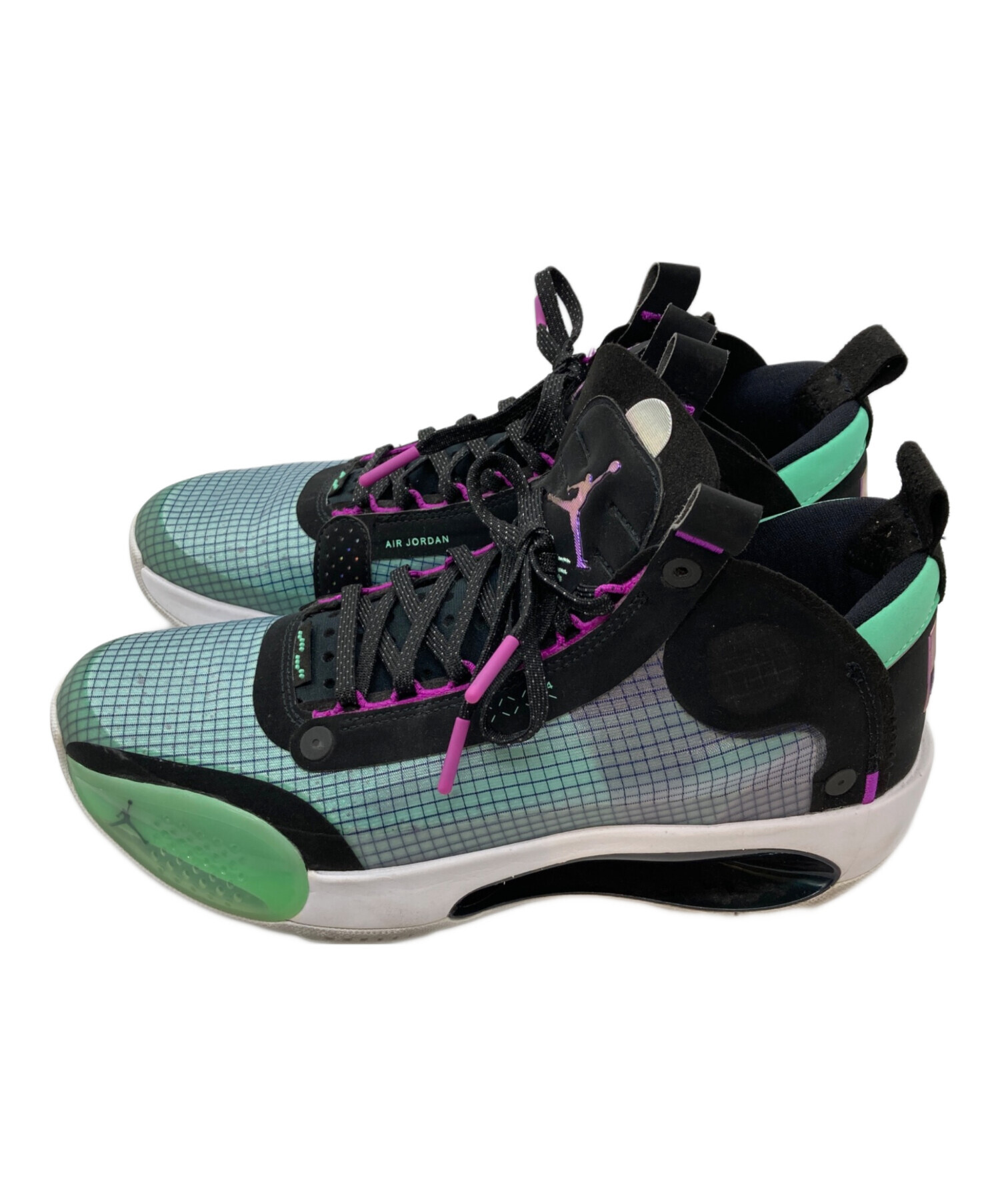 中古・古着通販】NIKE (ナイキ) AIR JORDAN 34 PF グリーン サイズ 