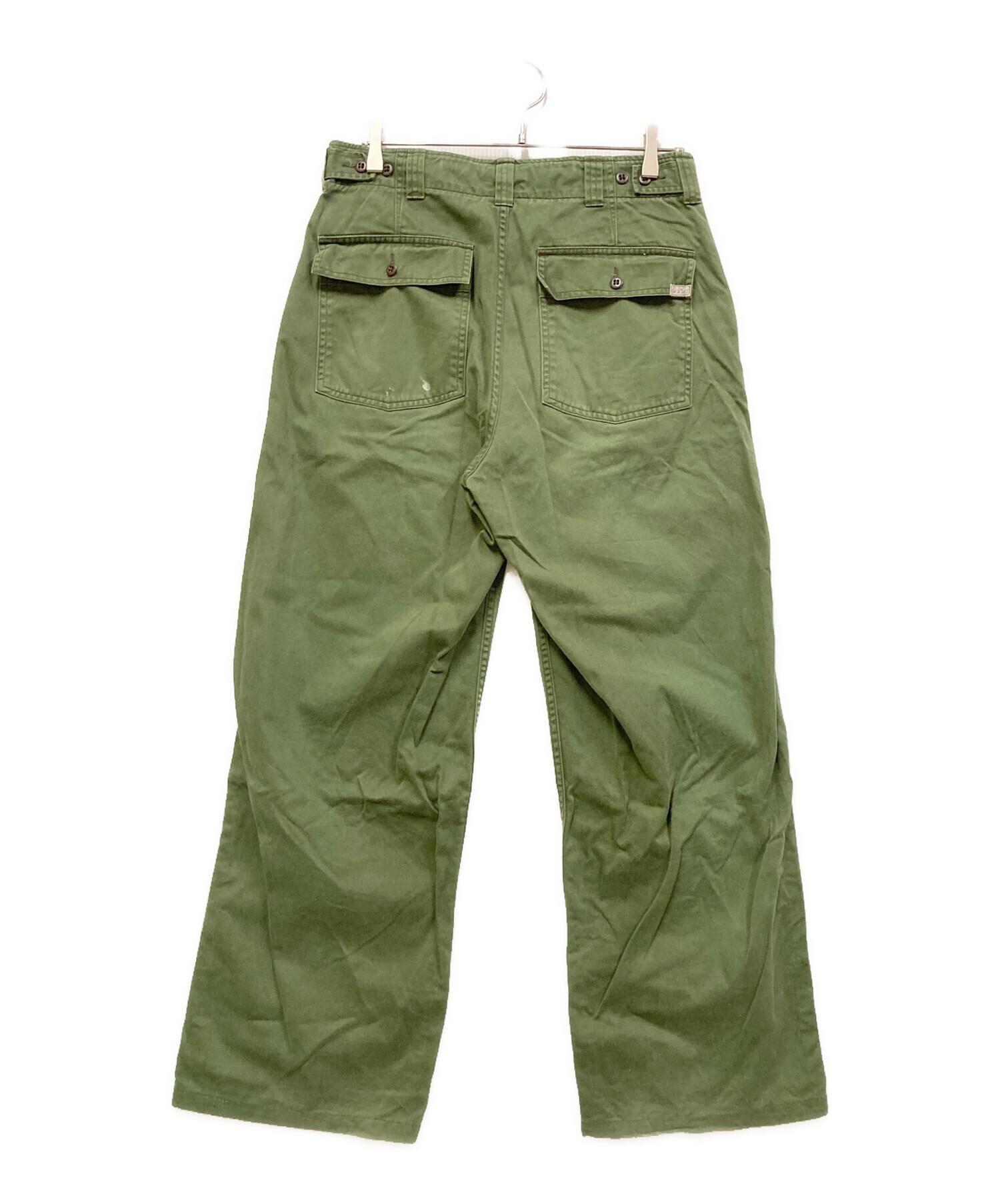 Polo Ralph Lauren コットンサテン ベイカーパンツ カーキ 6 中古・古着通販】POLO RALPH LAUREN (ポロ・ラルフローレン) ベイカー
