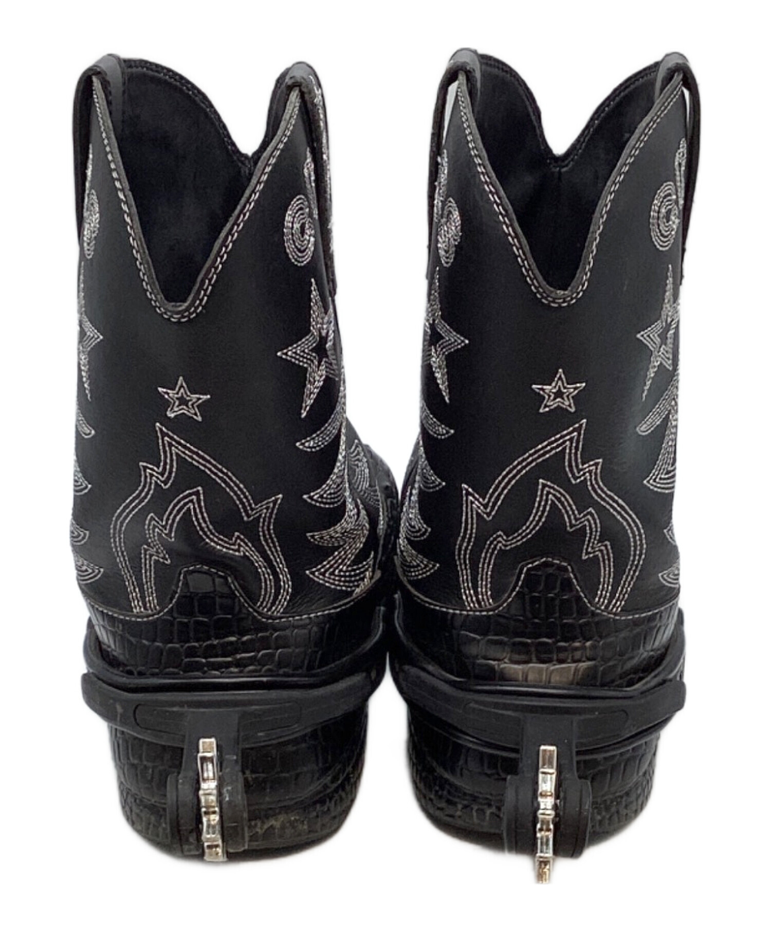 中古・古着通販】crocs (クロックス) Classic Cowboy Boot ブラック