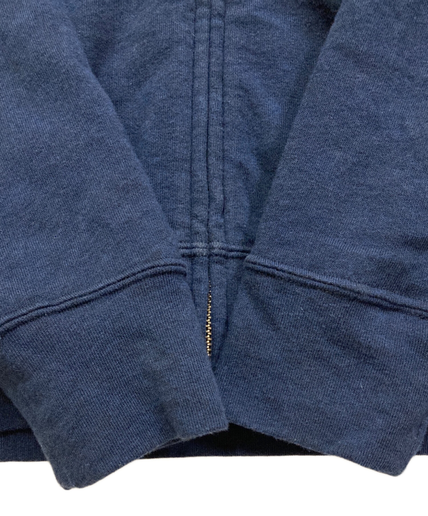 中古・古着通販】VAN JAC (ヴァン) ジップパーカー ネイビー サイズ:L