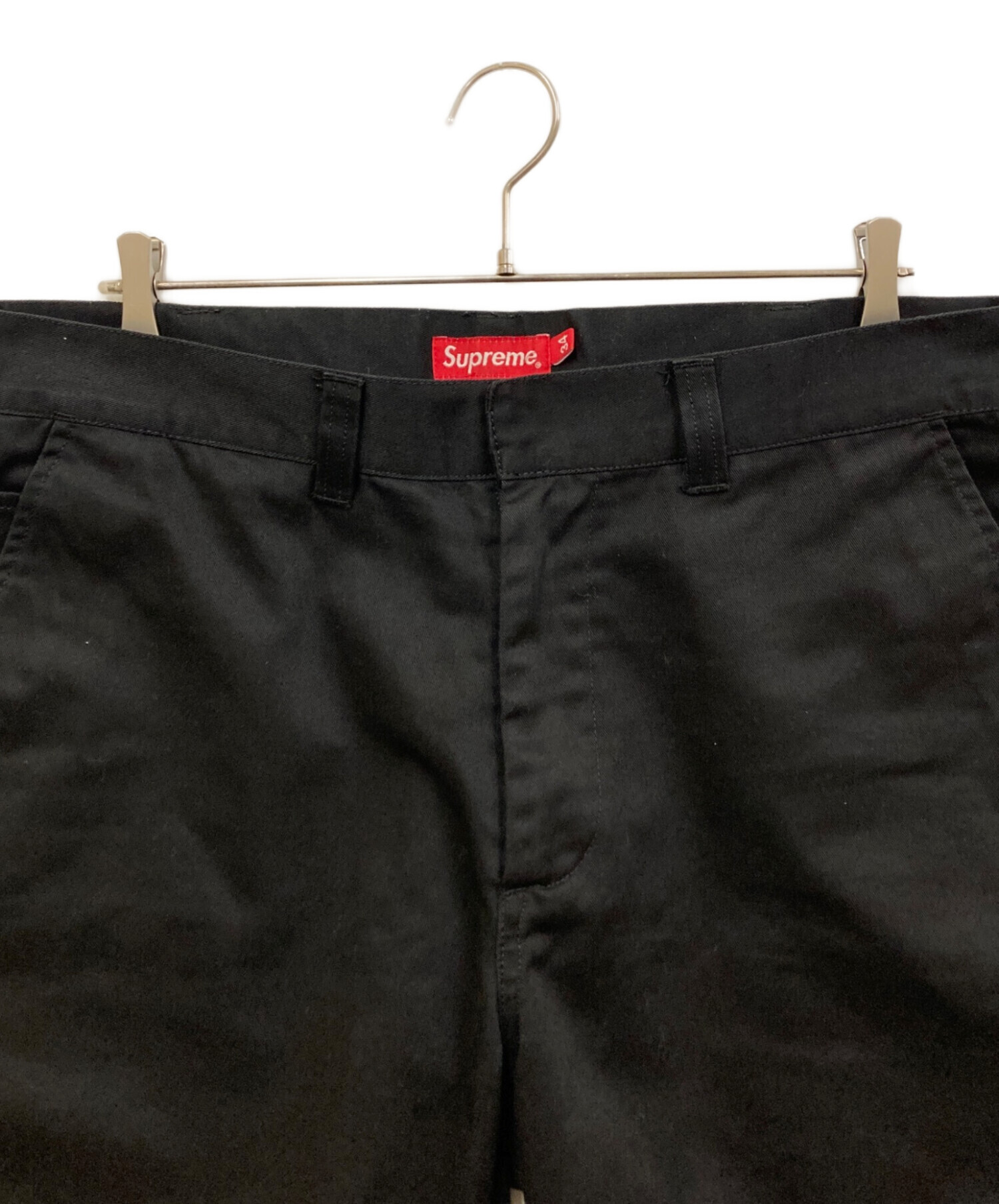 中古・古着通販】Supreme (シュプリーム) work short ブラック サイズ