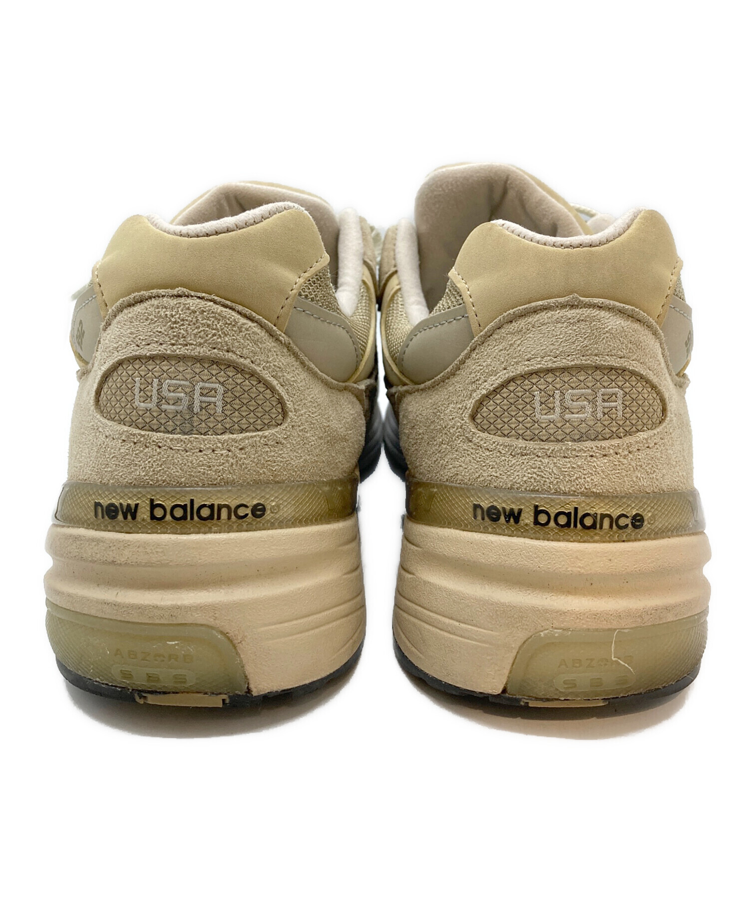 New Balance M992TN ベージュ スニーカー