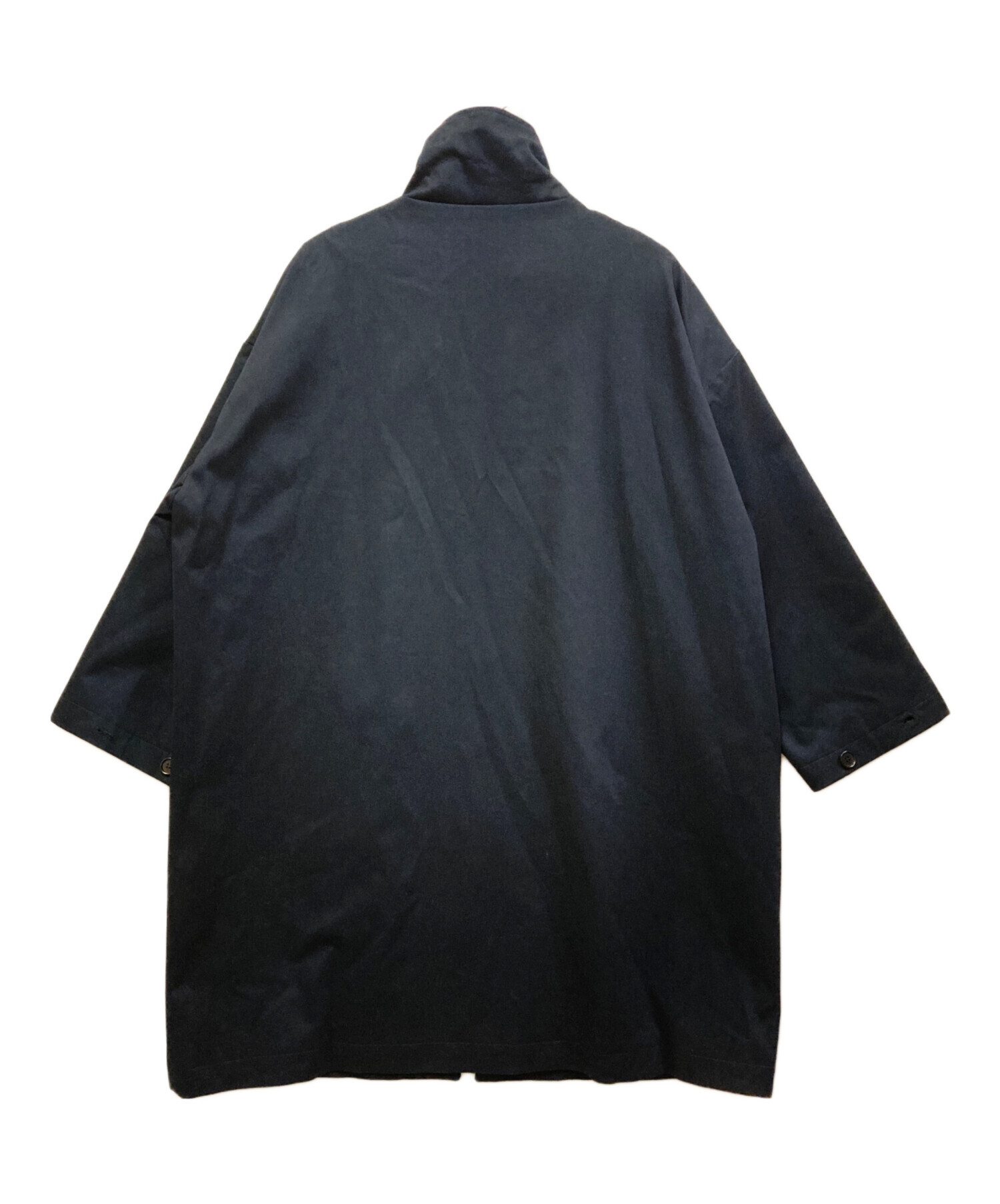 中古・古着通販】mfpen (エムエフペン) JOHNSTON COAT ネイビー サイズ