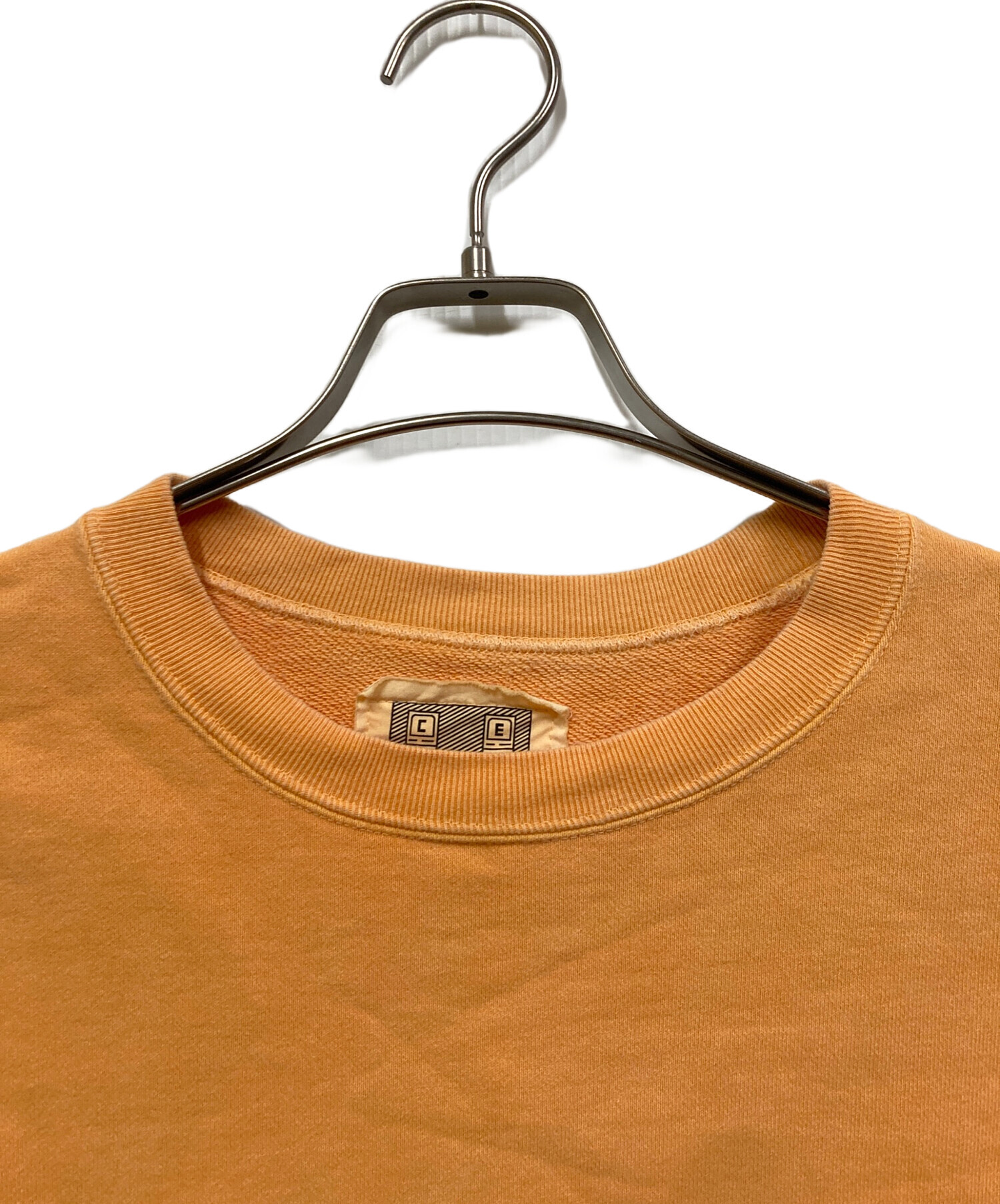 中古・古着通販】C.E (シーイー) OVERDYE CAV EMPT CREW NECK オレンジ 
