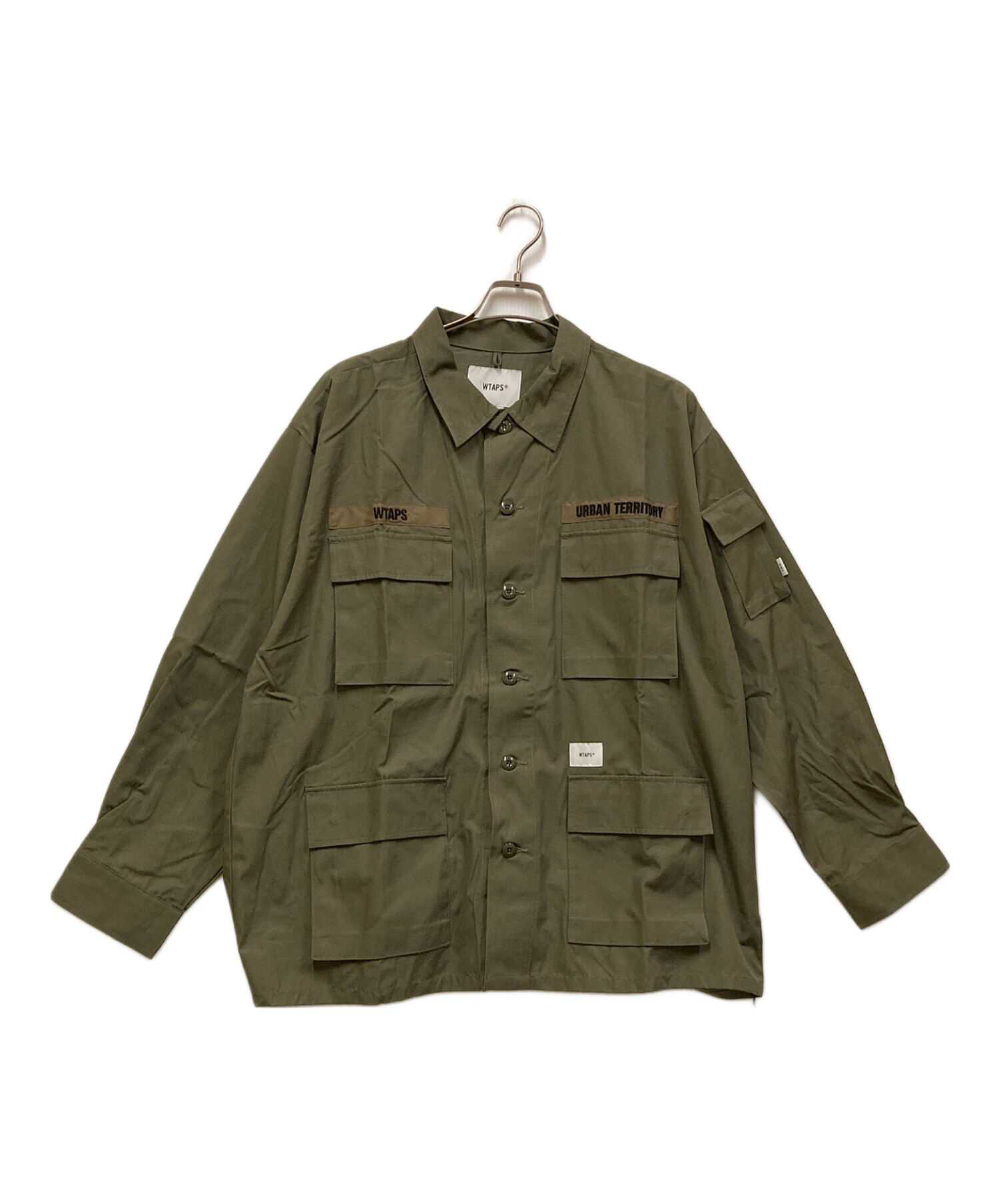 中古・古着通販】WTAPS (ダブルタップス) JUNGLE 02/LS/COTTON.RIPSTOP 