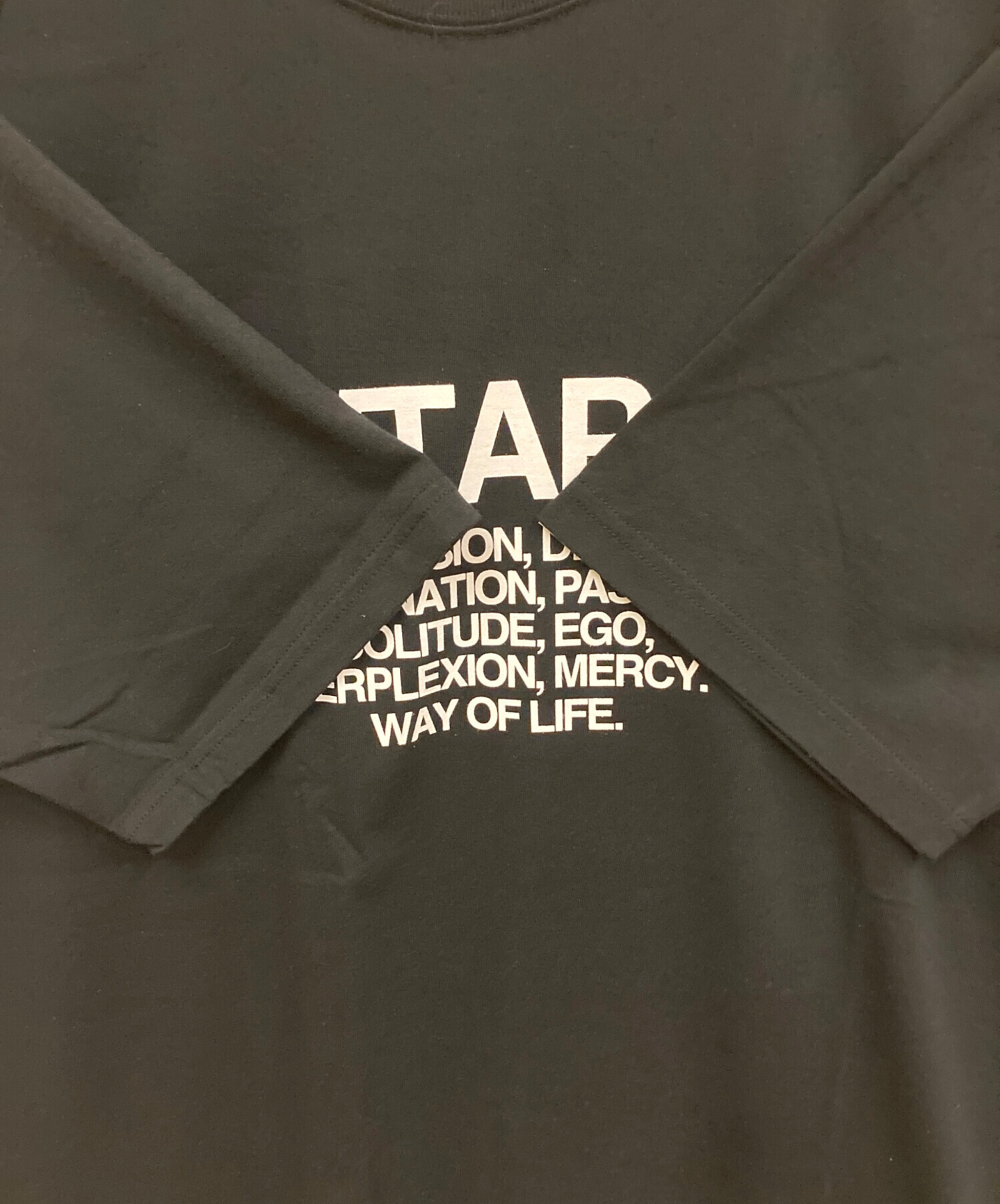 中古・古着通販】WTAPS (ダブルタップス) INGREDIENTS TEE ブラック 