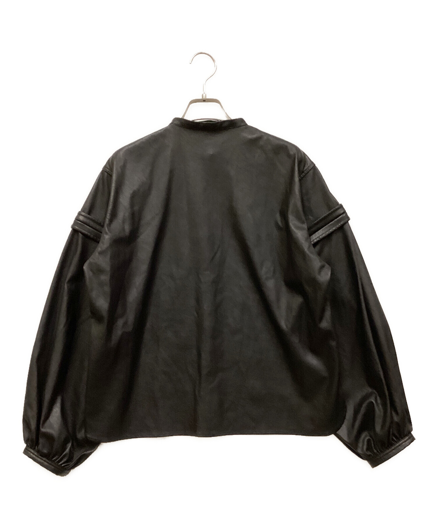 中古・古着通販】FEMMENT (ファモン) ドライレザーバルーンスリーブ 