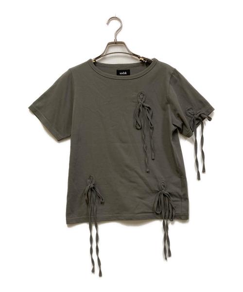 中古・古着通販】soduk (スドーク) リボンデザインTシャツ