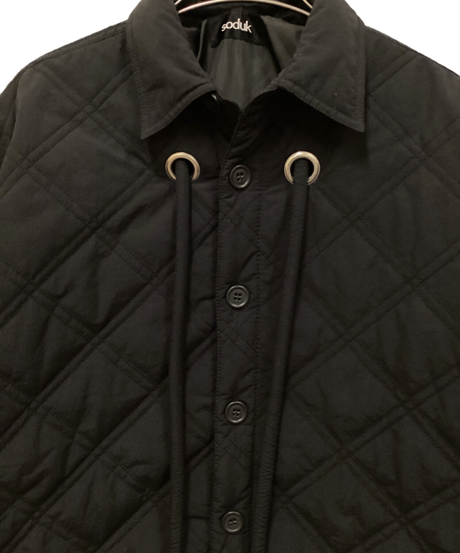中古・古着通販】soduk (スドーク) padded jacket ブラック サイズ