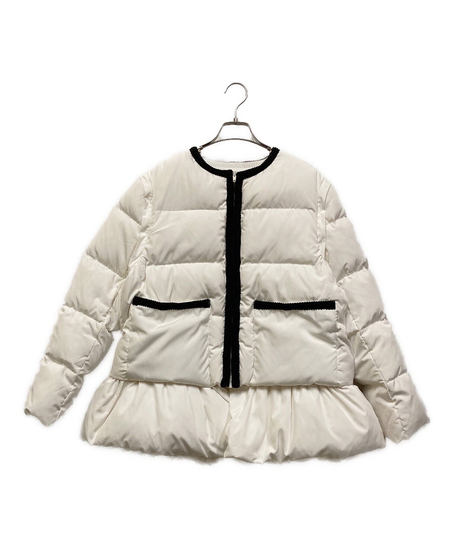 トレフルプラスワン☆ベージュ フード付き リラックスジャケット☆Trefle トレフルプラスワン☆ベージュ フード付き リラックスジャケット