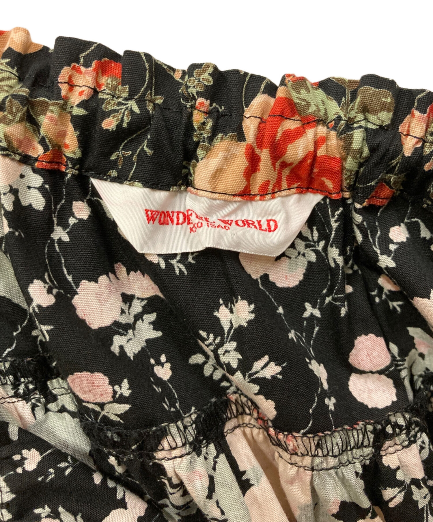 中古・古着通販】WONDERFUL WORLD (ワンダフルワールド) 花柄パッチ 