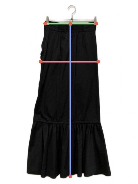 中古・古着通販】SLY (スライ) アシンメトリーヘムギャザー