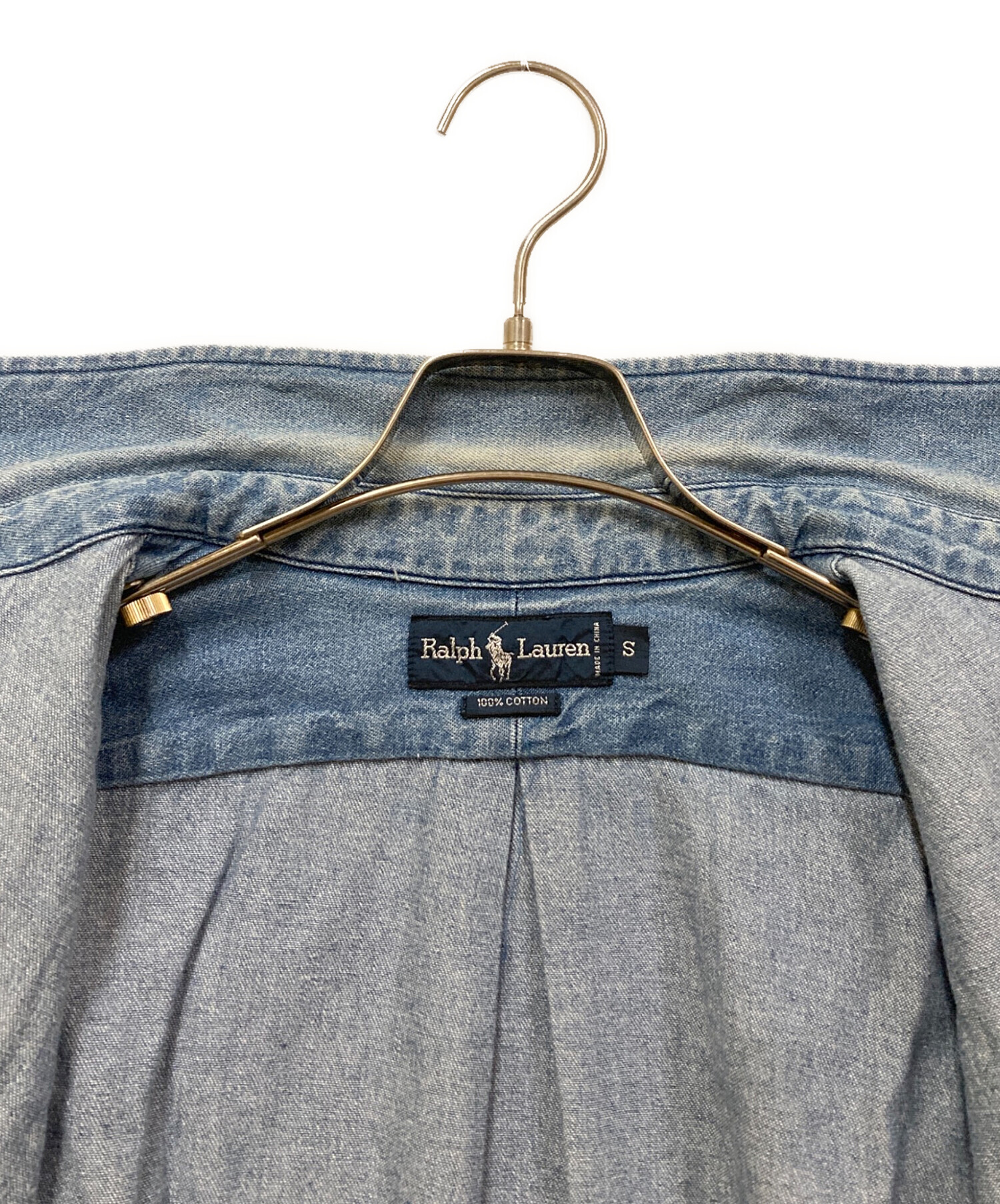 中古・古着通販】RALPH LAUREN (ラルフローレン) デニムシャツ