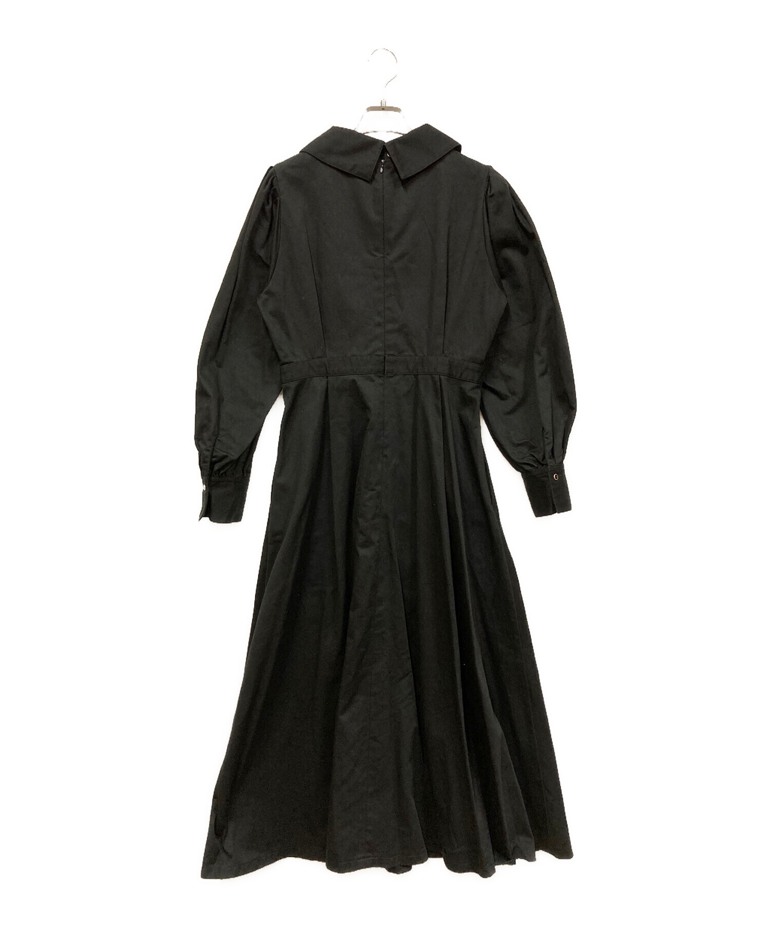 foufou | グランチェックラウンドカラーワンピース（サイズ1