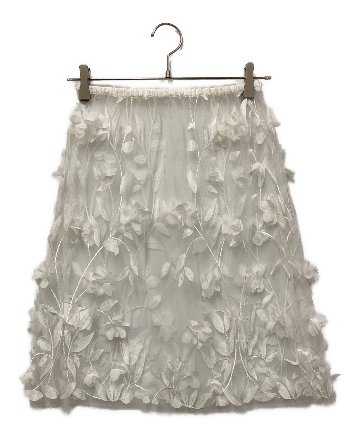 中古・古着通販】yae (ヤエ) フラワーパターンレイヤードミニスカート