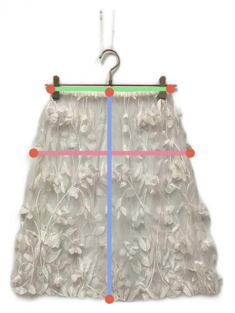 中古・古着通販】yae (ヤエ) フラワーパターンレイヤードミニスカート