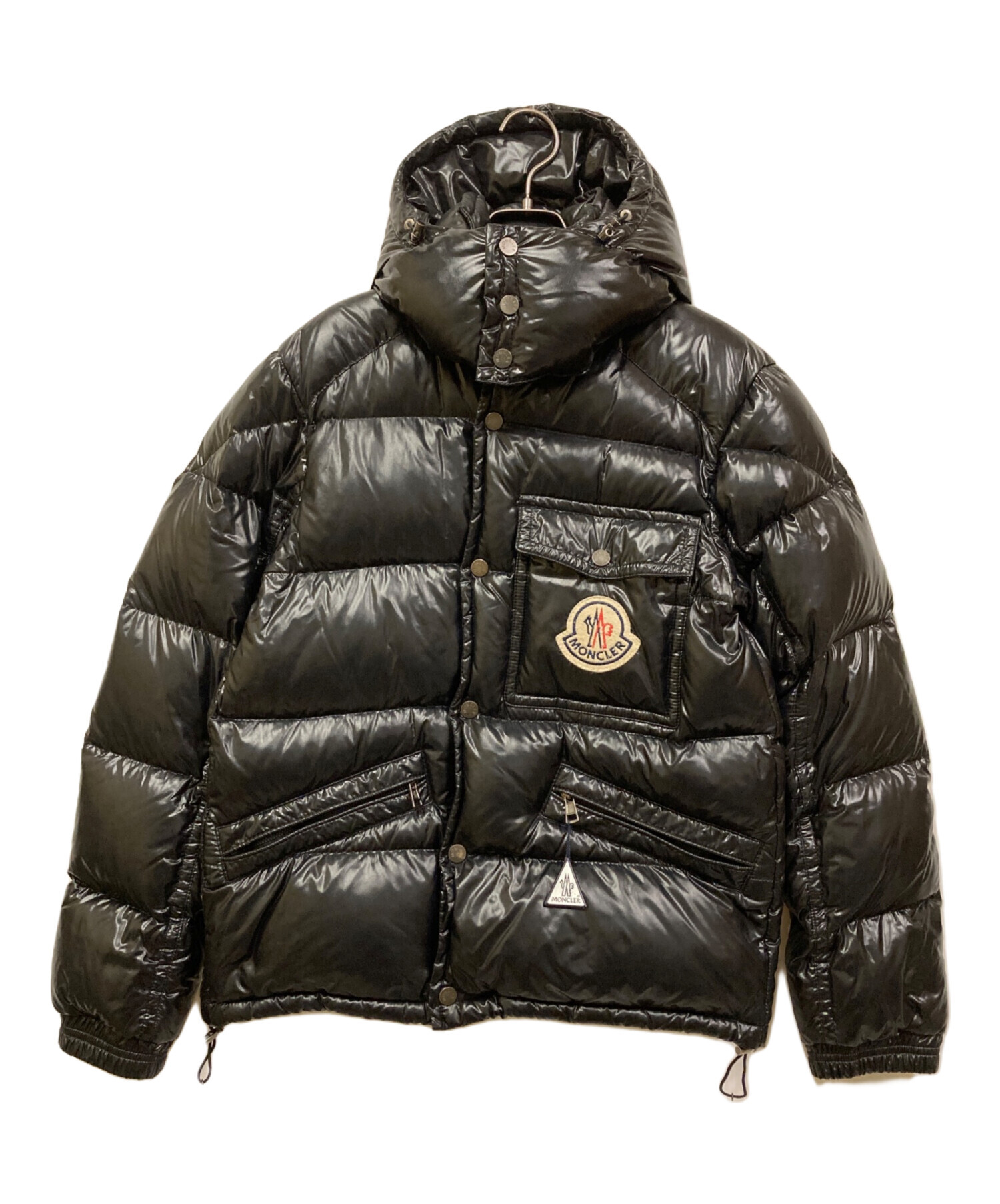 中古・古着通販】MONCLER (モンクレール) K2 DOWN JACKET ブラック 