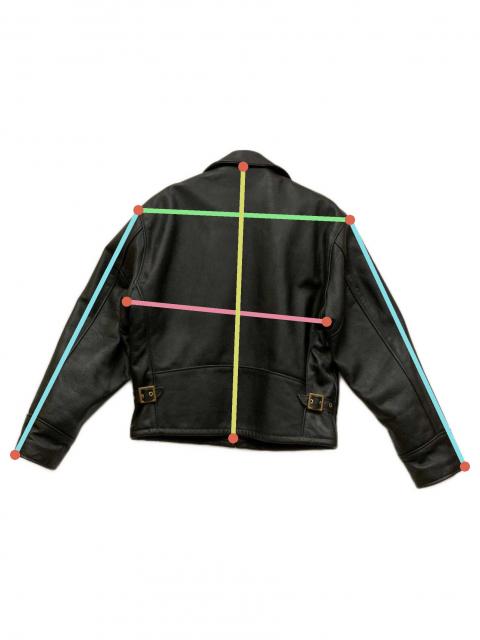 中古・古着通販】Schott (ショット) シングルライダースジャケット