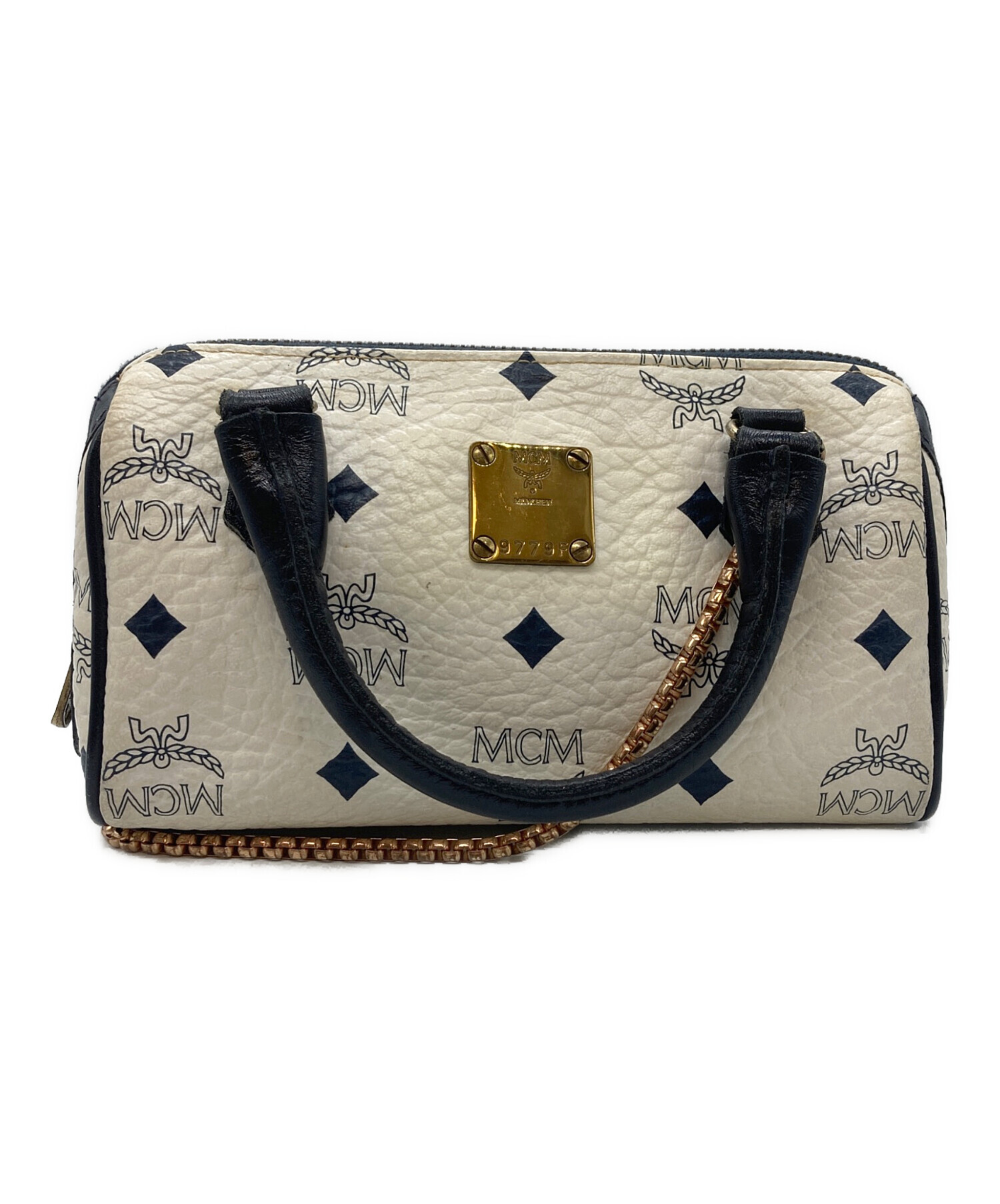中古・古着通販】MCM (エムシーエム) チェーンショルダーバッグ 