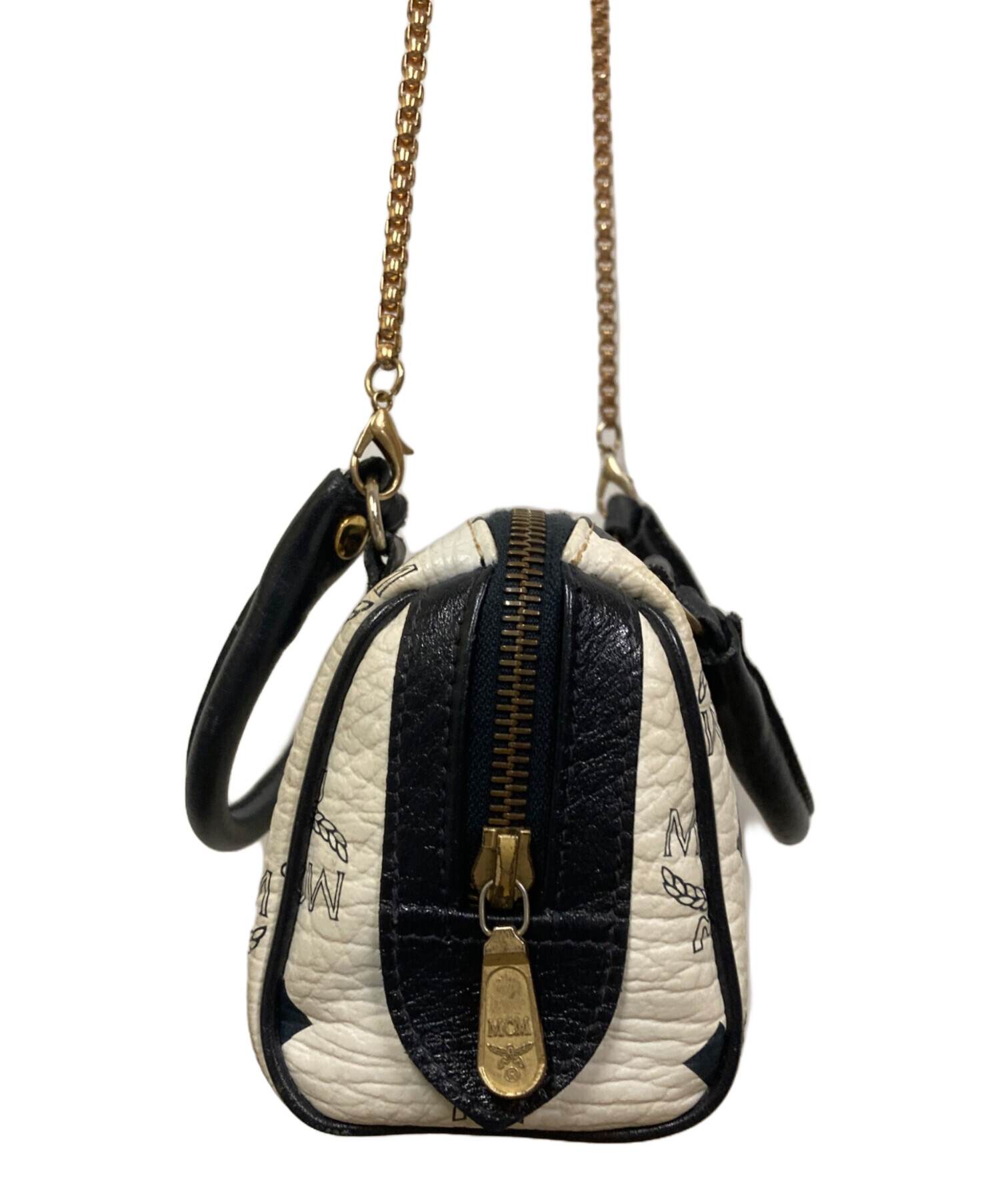 中古・古着通販】MCM (エムシーエム) チェーンショルダーバッグ 