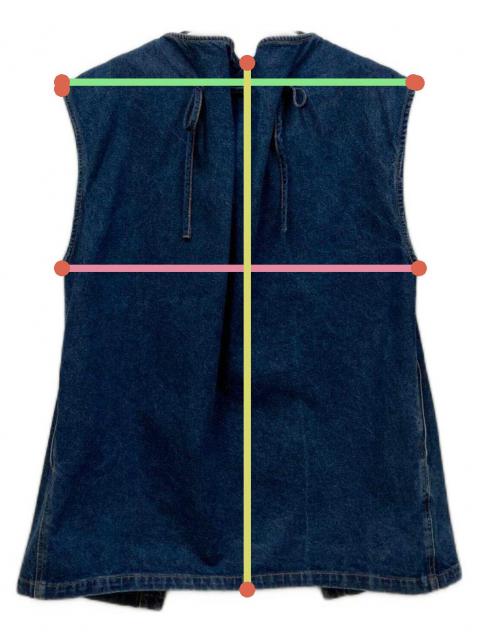 中古・古着通販】soduk (スドーク) wave denim jacket インディゴ