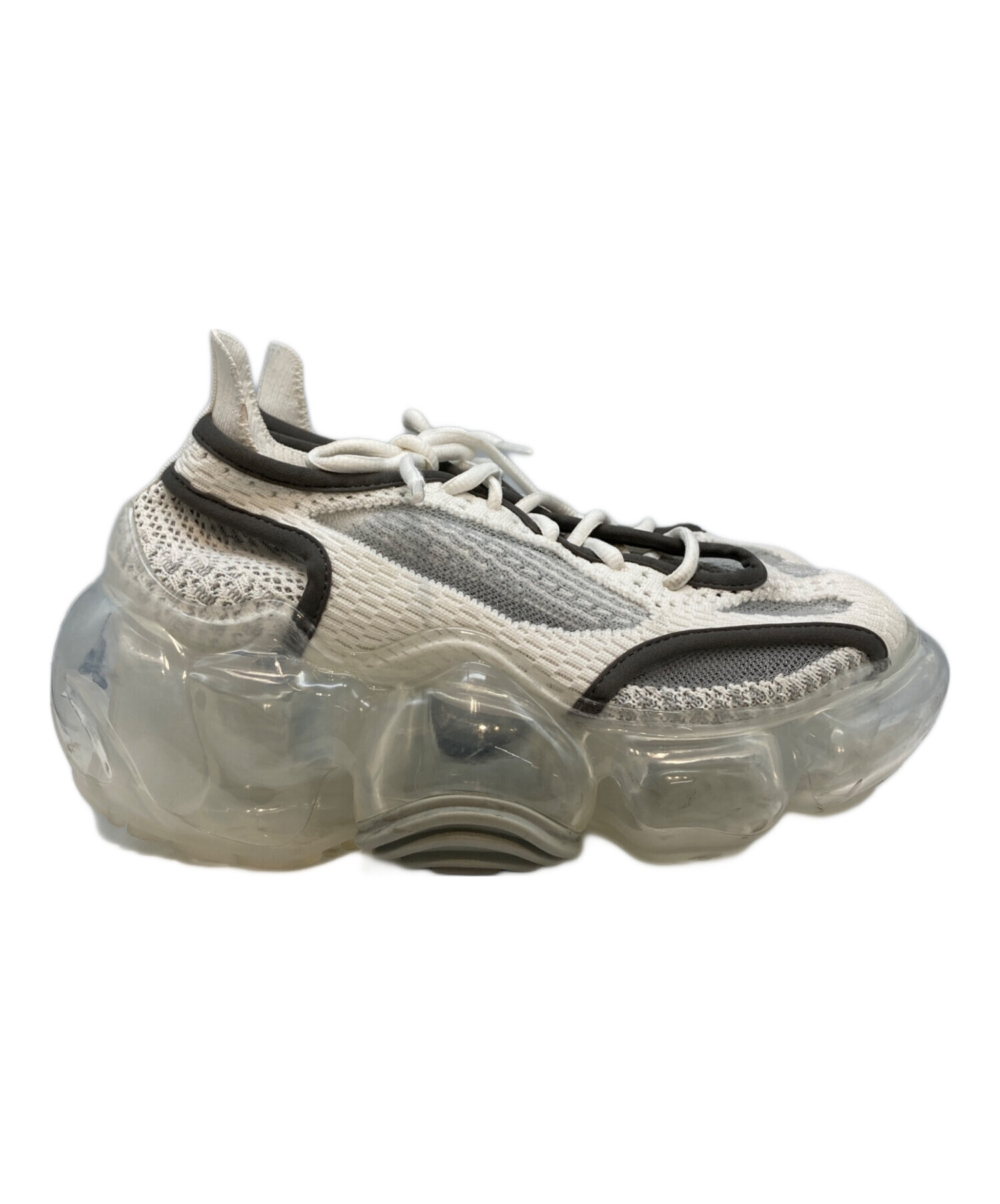 中古・古着通販】grounds (グラウンズ) MOOPIE WHITEGRAY ホワイト 