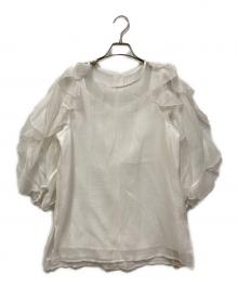 【未使用近い】CADUNE カデュネ　2wayブラウス 値下げ中 未使用近い】CADUNE カデュネ 2wayブラウス 値下げ中 未使用近い