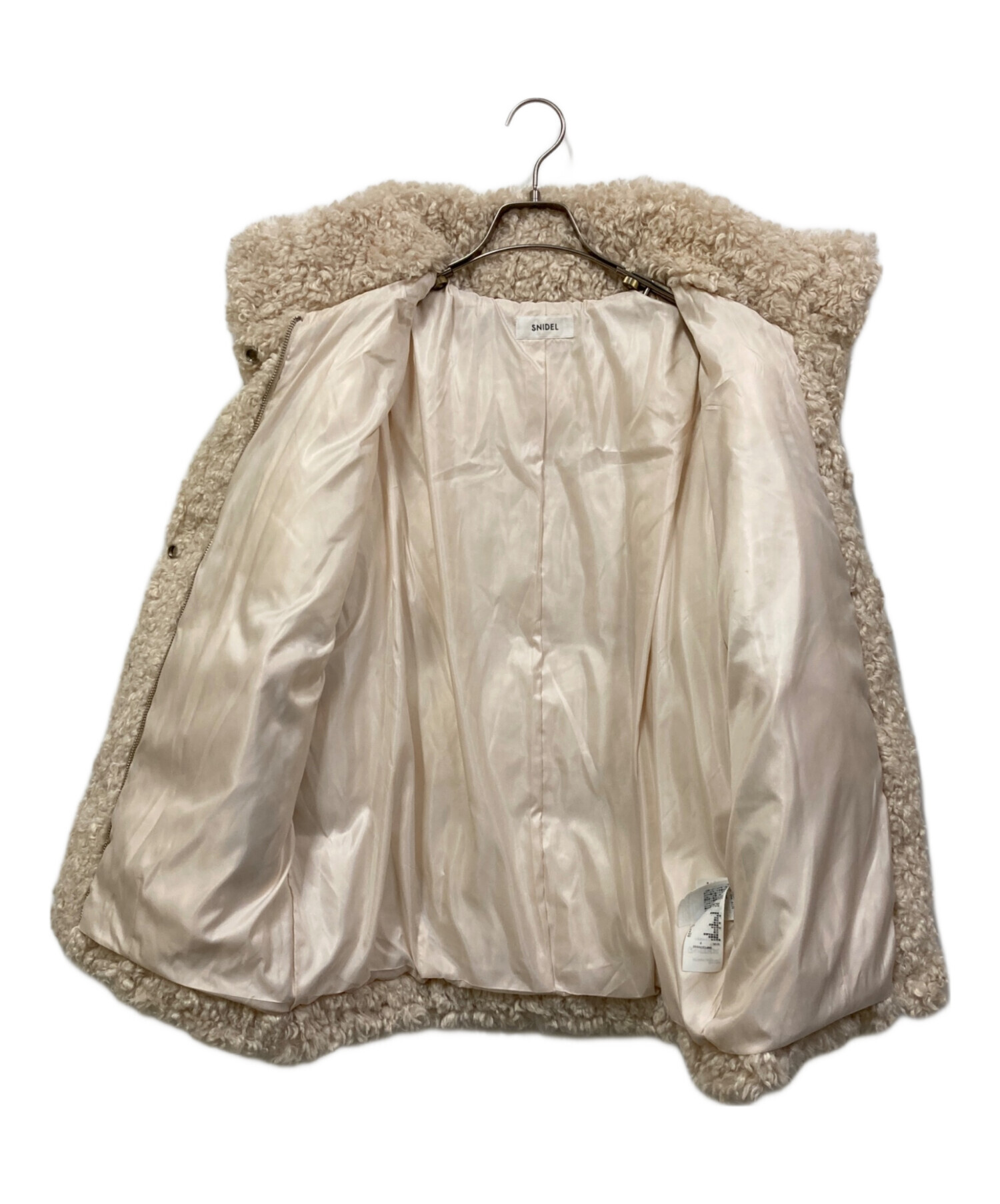 中古・古着通販】Snidel (スナイデル) ツイードダウンジャケット