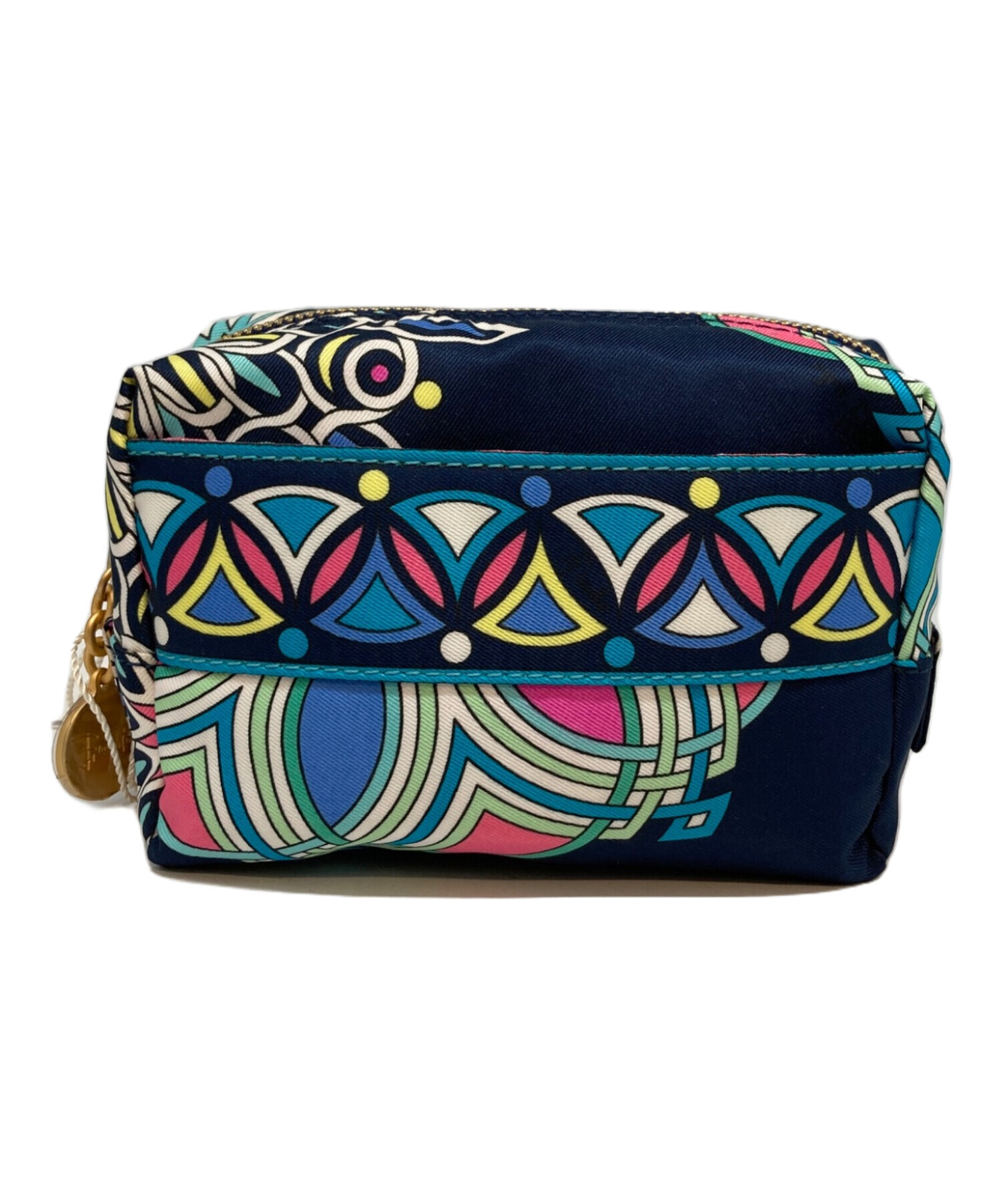 【新品未使用・希少品】EMILIO PUCCI ポーチ２セット Vintage 中古・古着通販】Emilio Pucci (エミリオ プッチ) ポーチ ネイビー 未