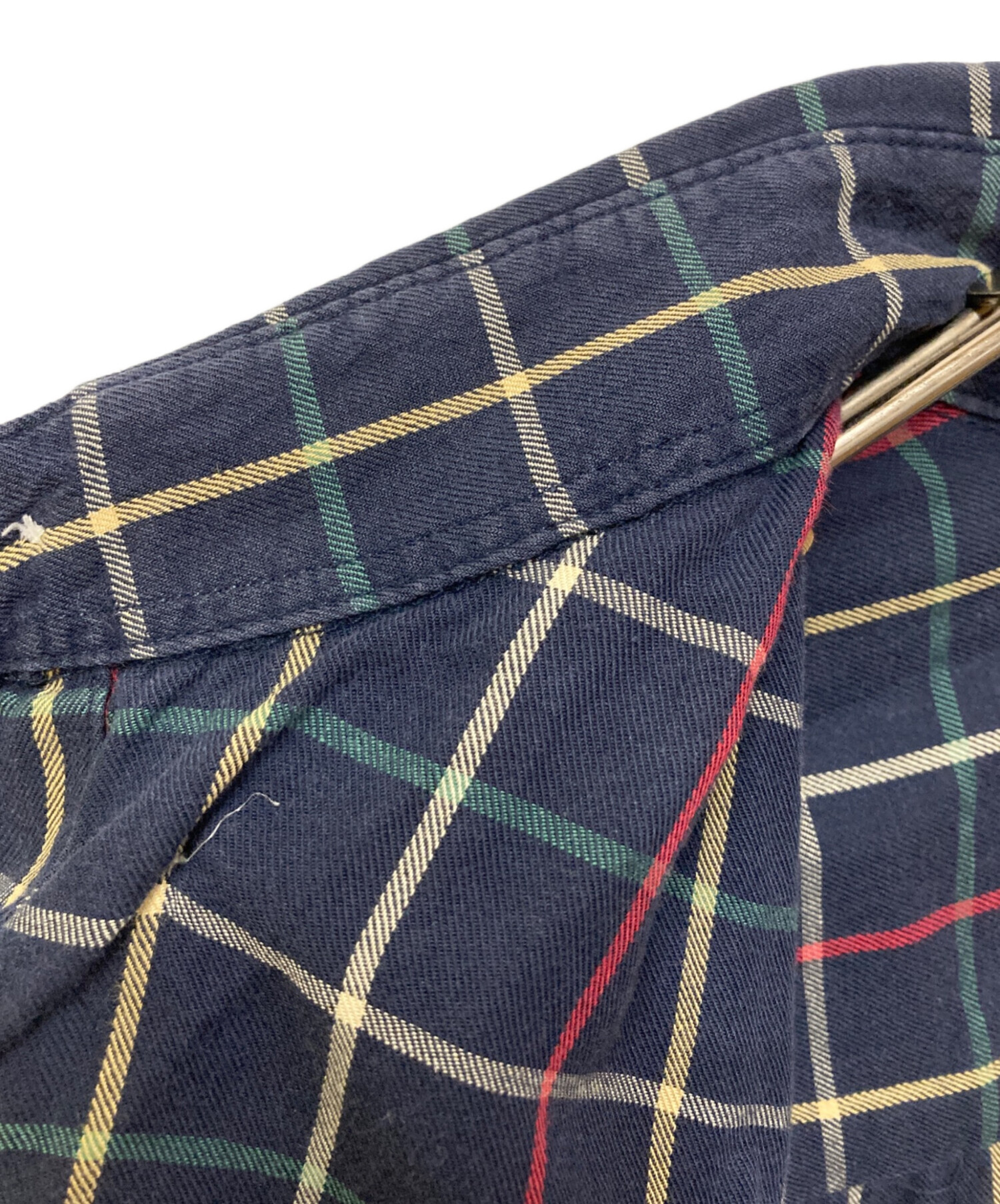 中古・古着通販】Burberry's (バーバリーズ) チェックシャツ ネイビー