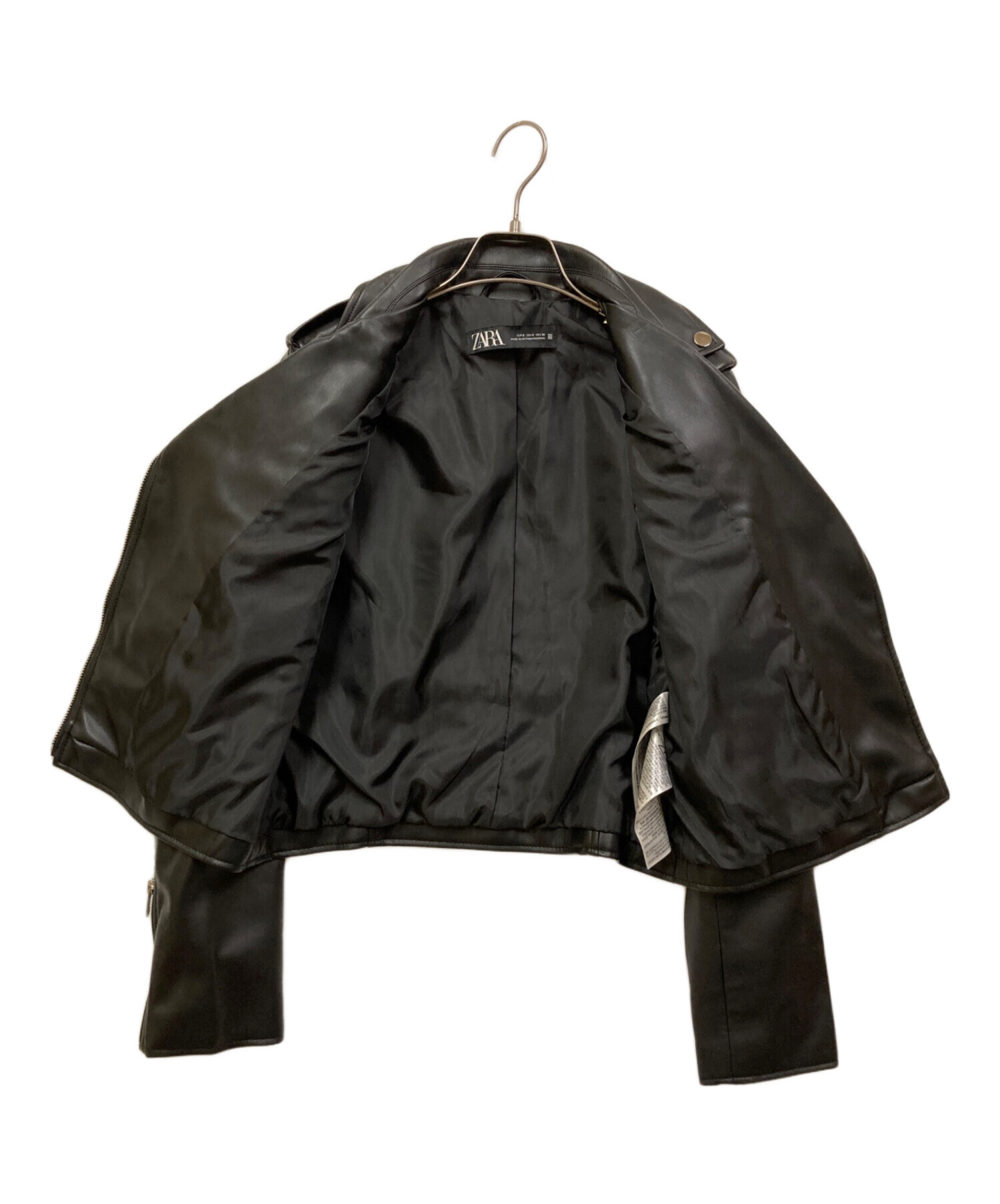 新品ZARA ライダースジャケット完売品　 L size ZARA（レザー ・ ライダースジャケット）のフリマアイテム一覧