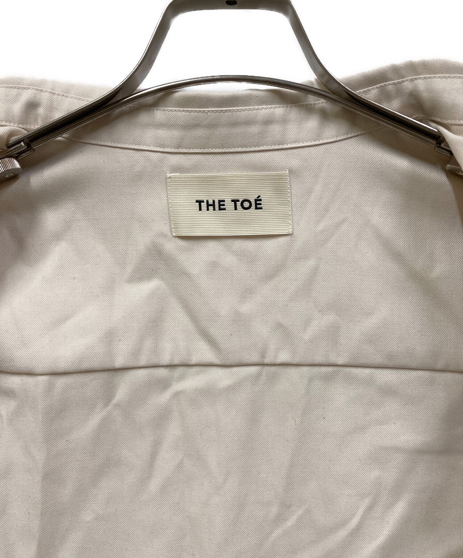 中古・古着通販】THE TOE (ザ・トゥー) 長袖シャツ ベージュ サイズ 